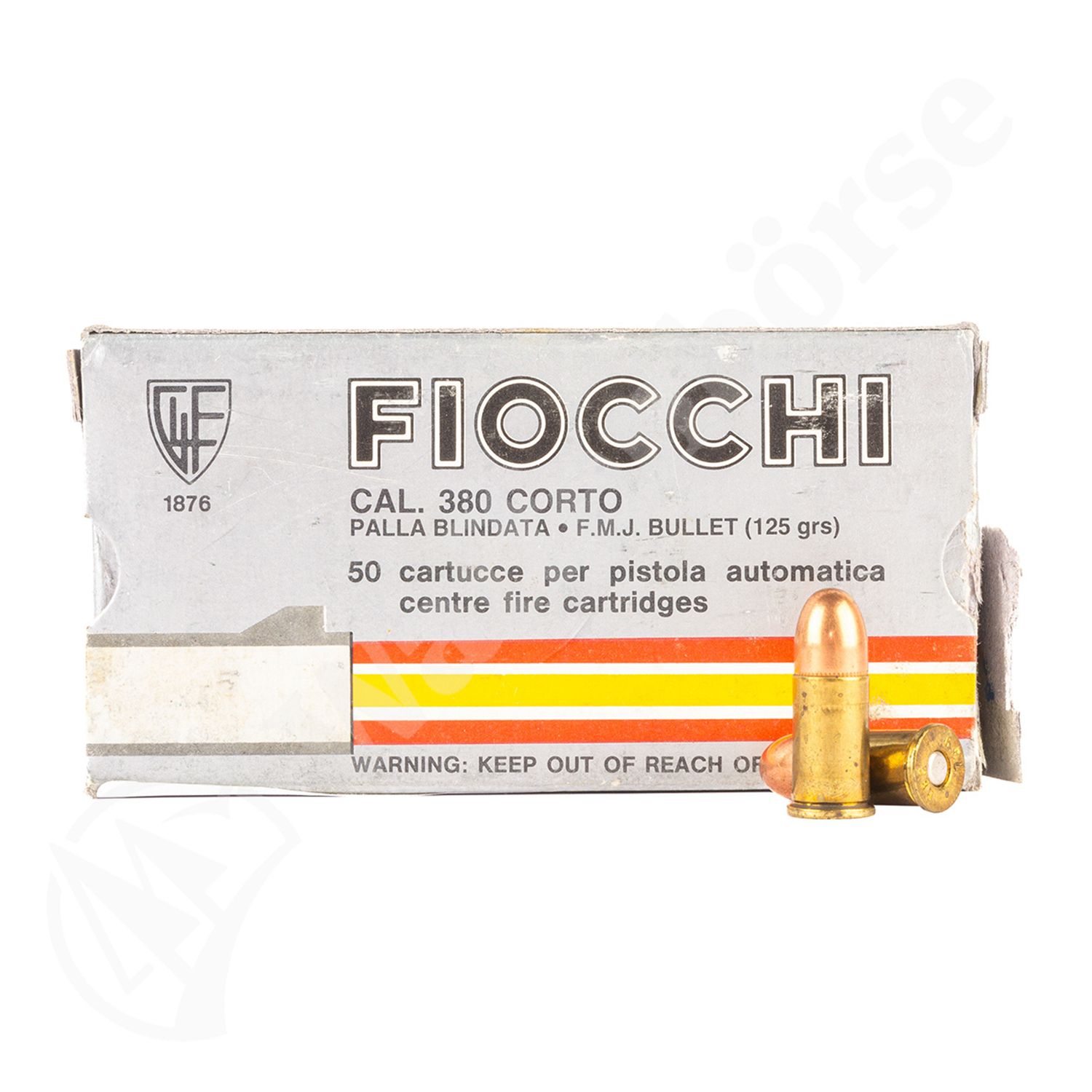 Fiocchi Revolvermunition .380 Corto