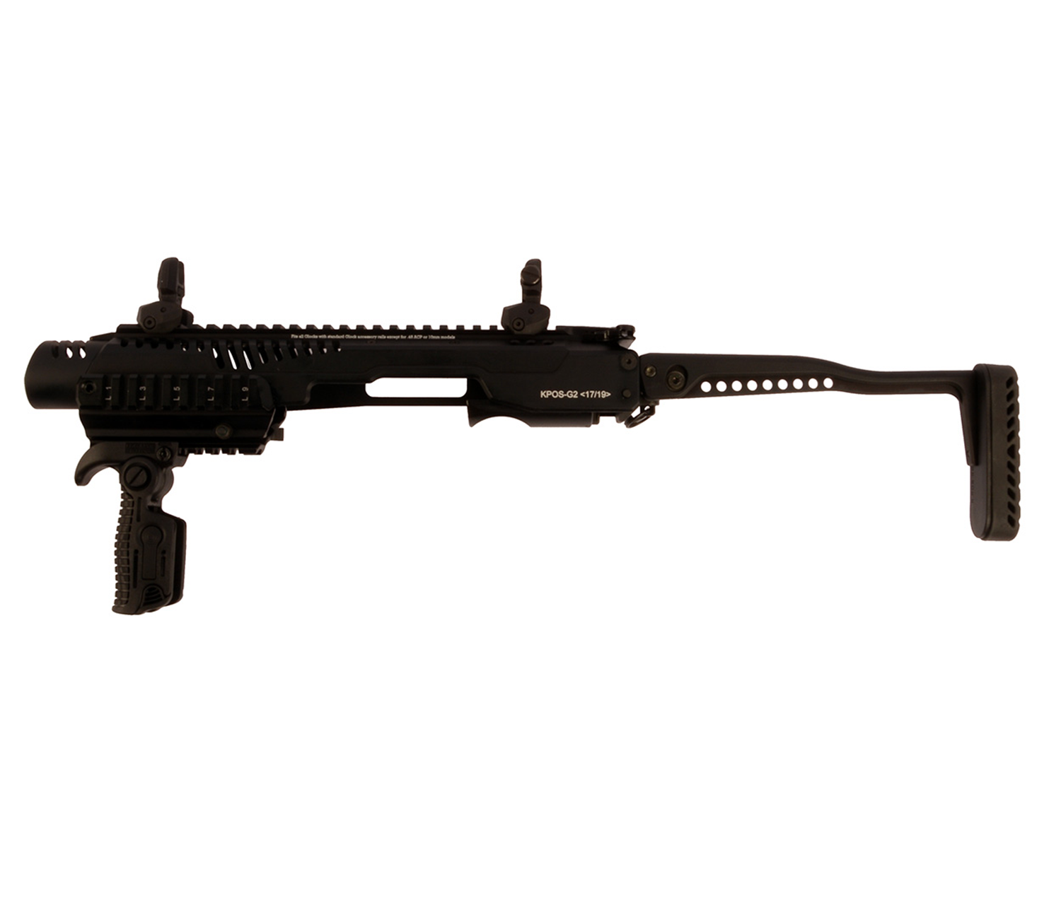 FAB Defensen KPOS Anschlagschaft Glock 9mm para