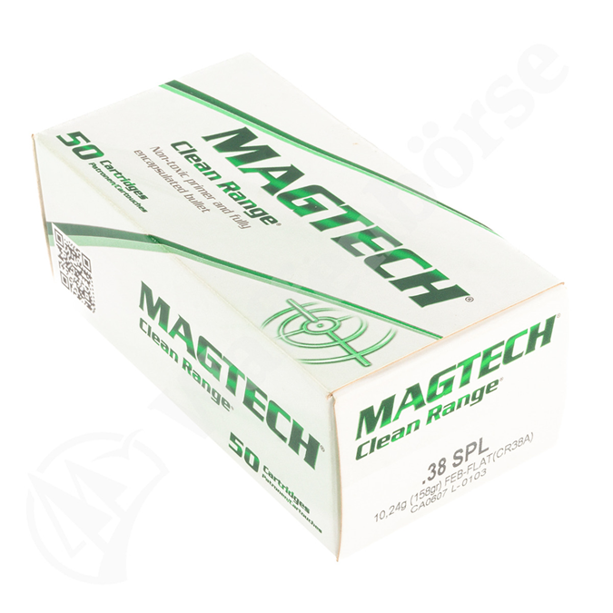 Magtech .38 Spec FEB Flat 158grs