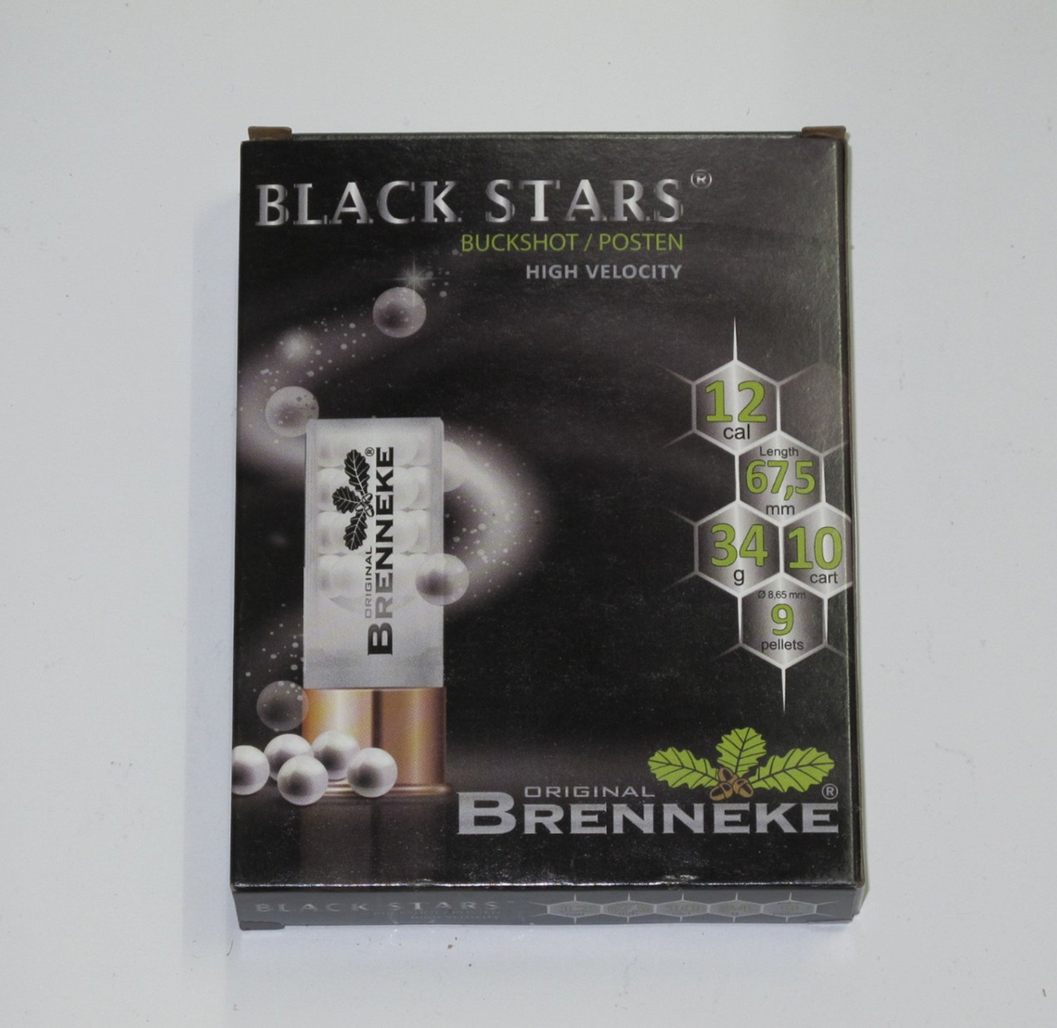 Brenneke Black Stars Plastik HV  no 3 3,50 mm  12-70
