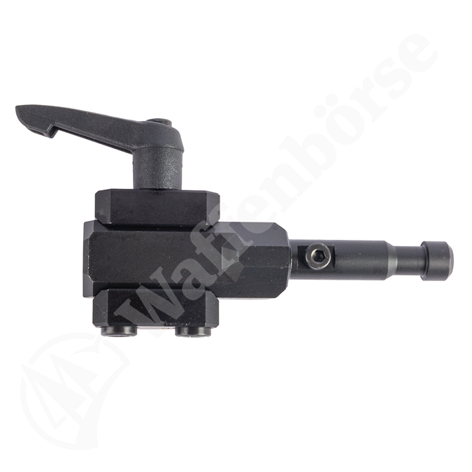 FORTMEIER Picatinny Adapter 6 Uhr für Zweibein