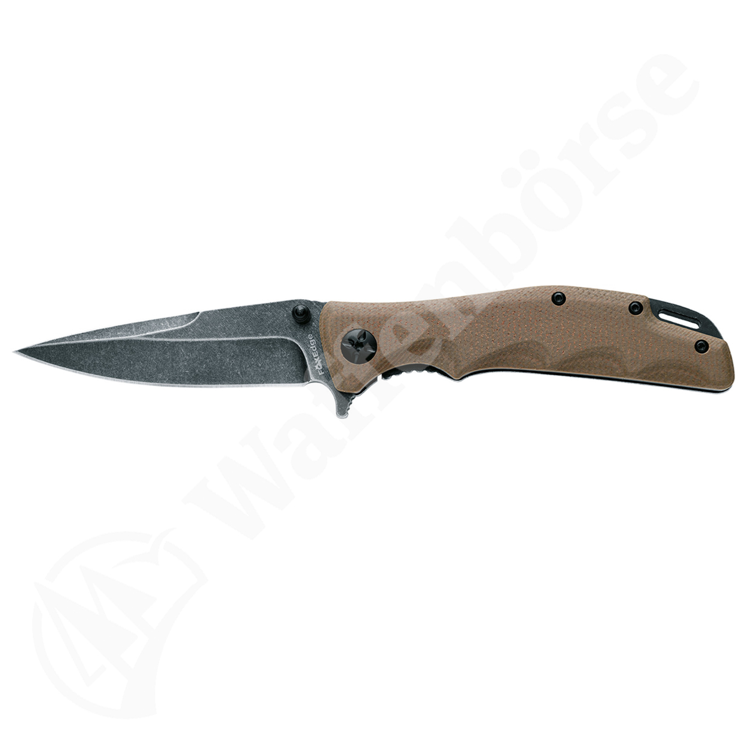 Fox Edge Fun Tan Micarta