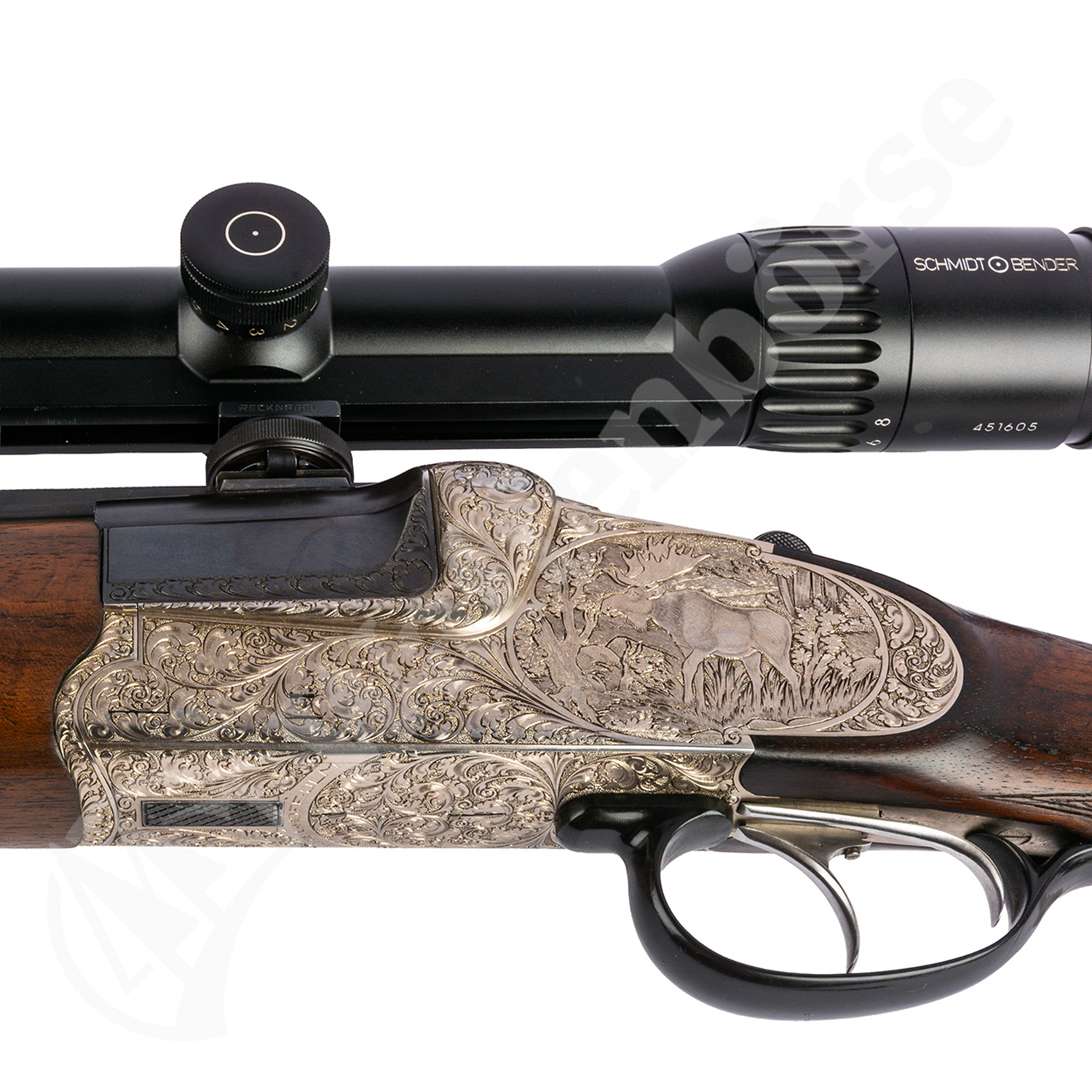 Krieghoff BDB links mit 2 Wechselläufe BDF .300 Winch Mag + 12-70