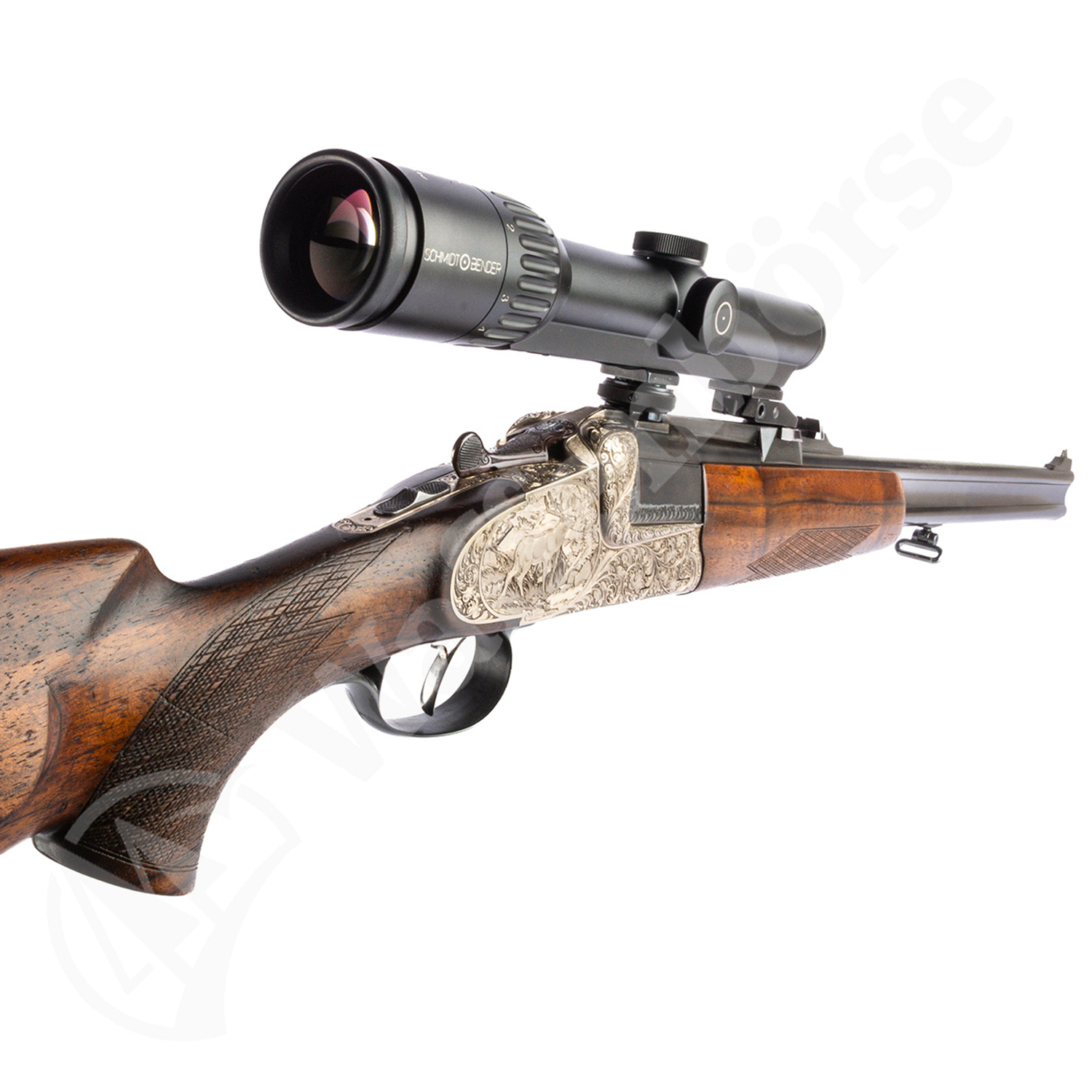 Krieghoff BDB links mit 2 Wechselläufe BDF .300 Winch Mag + 12-70