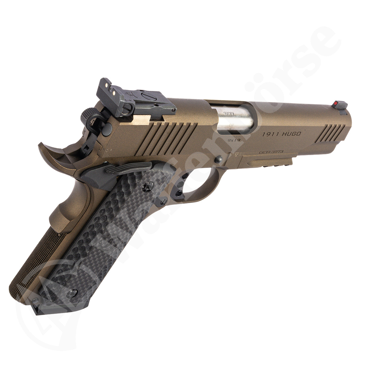 Schmeisser 1911 Hugo Bronce 9mm para