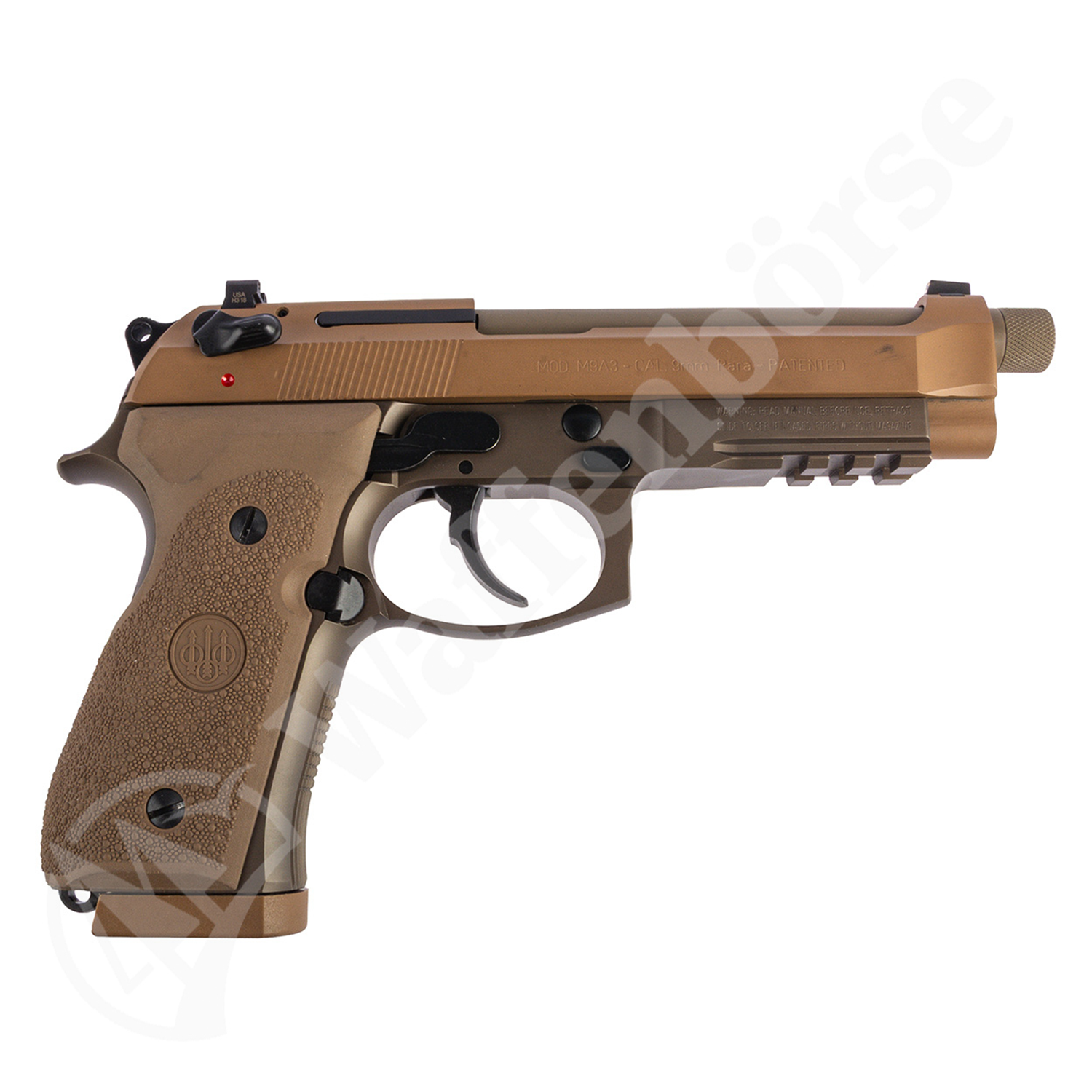 Beretta M9A3 FDE 9mm para