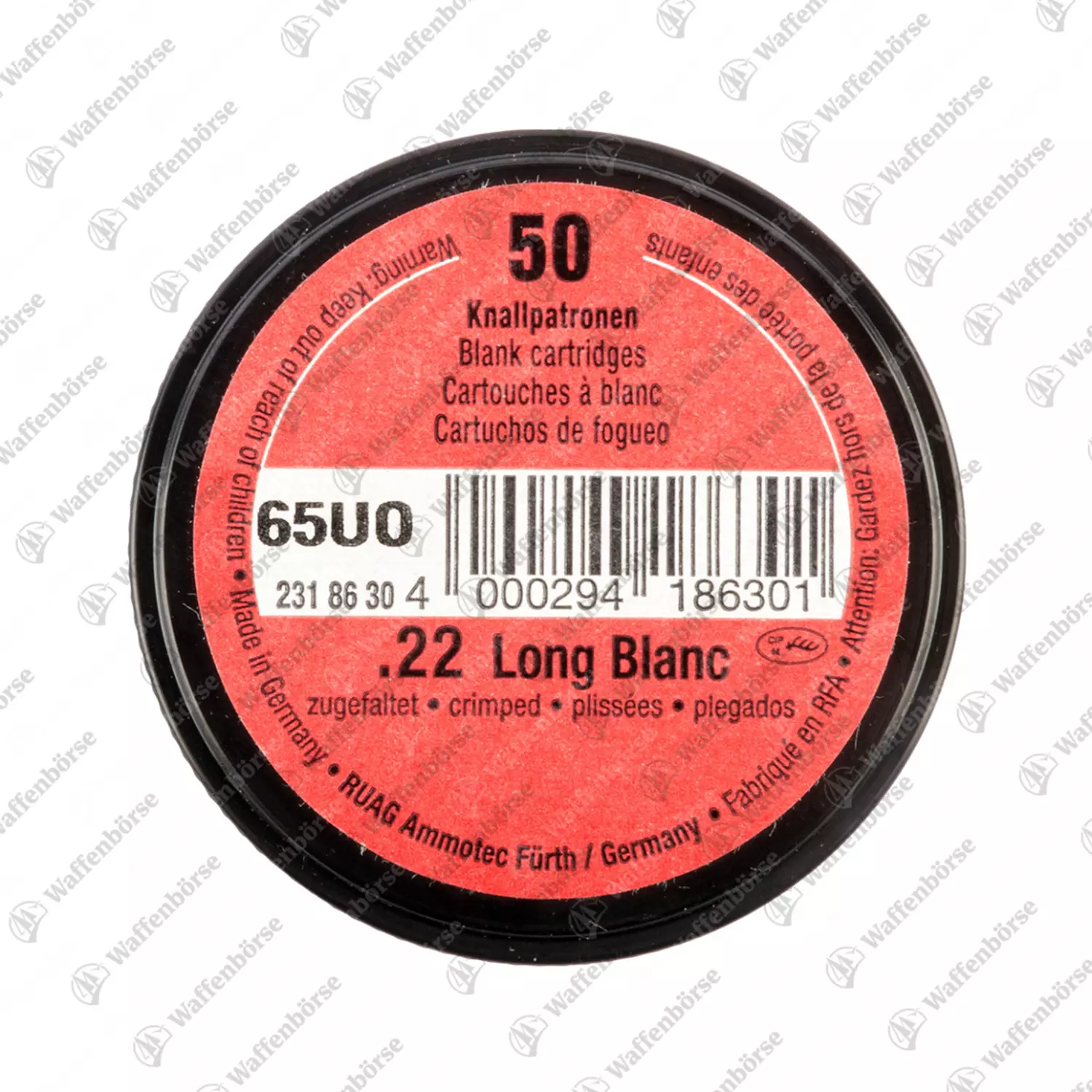 Geco .22Lang Knallpatronen