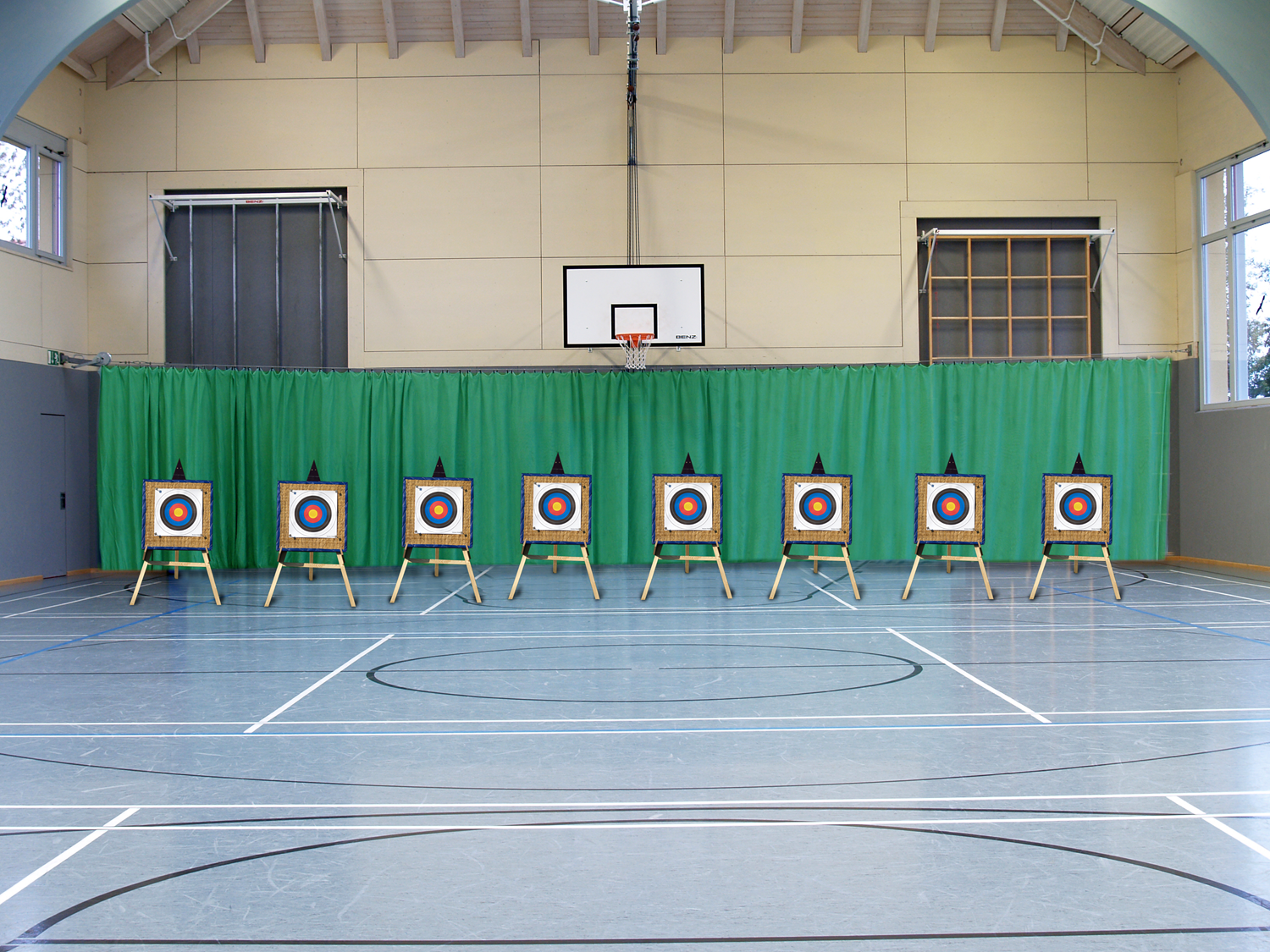 Bearpaw Pfeilfangnetz grün 3m