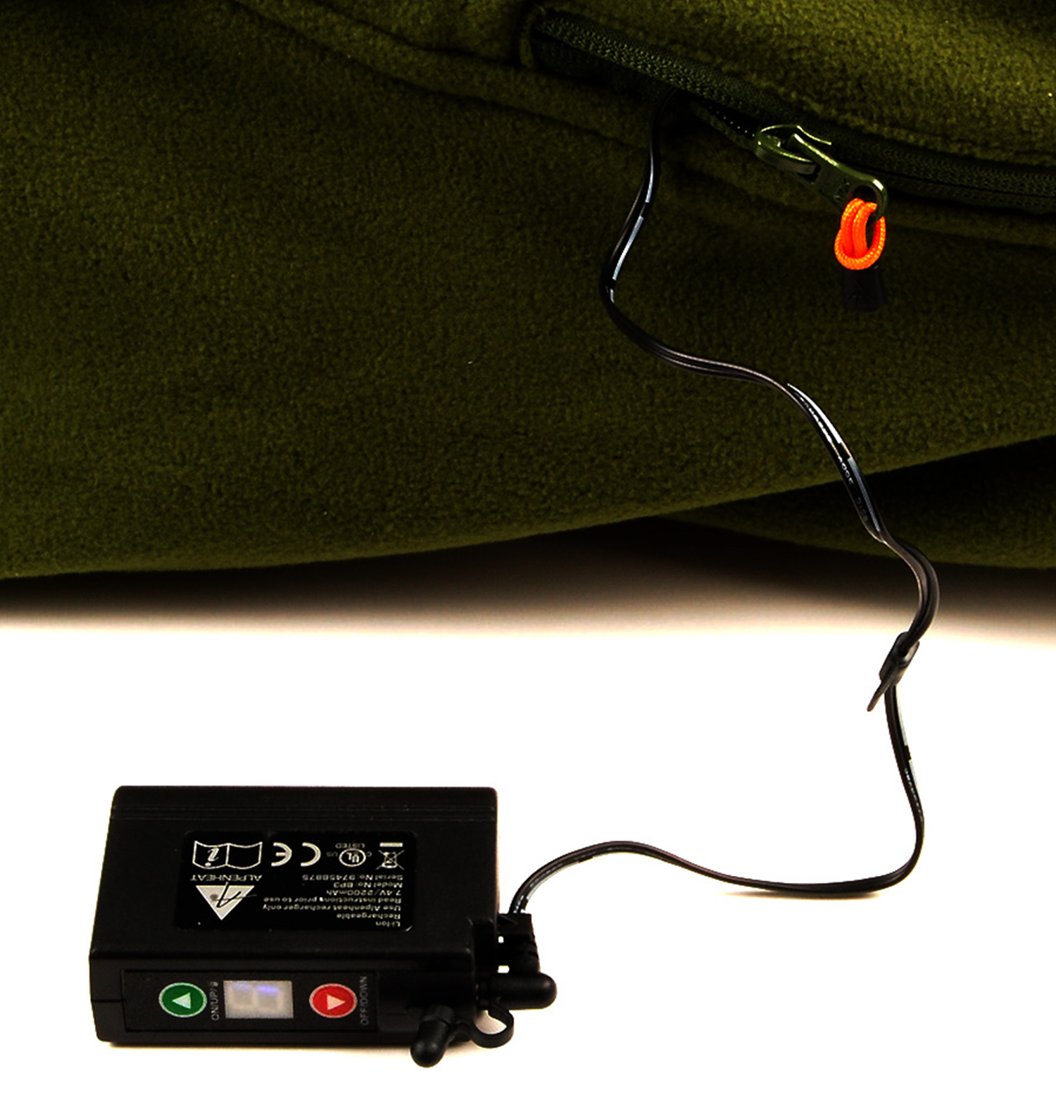 Alpenheat Heizweste Grün