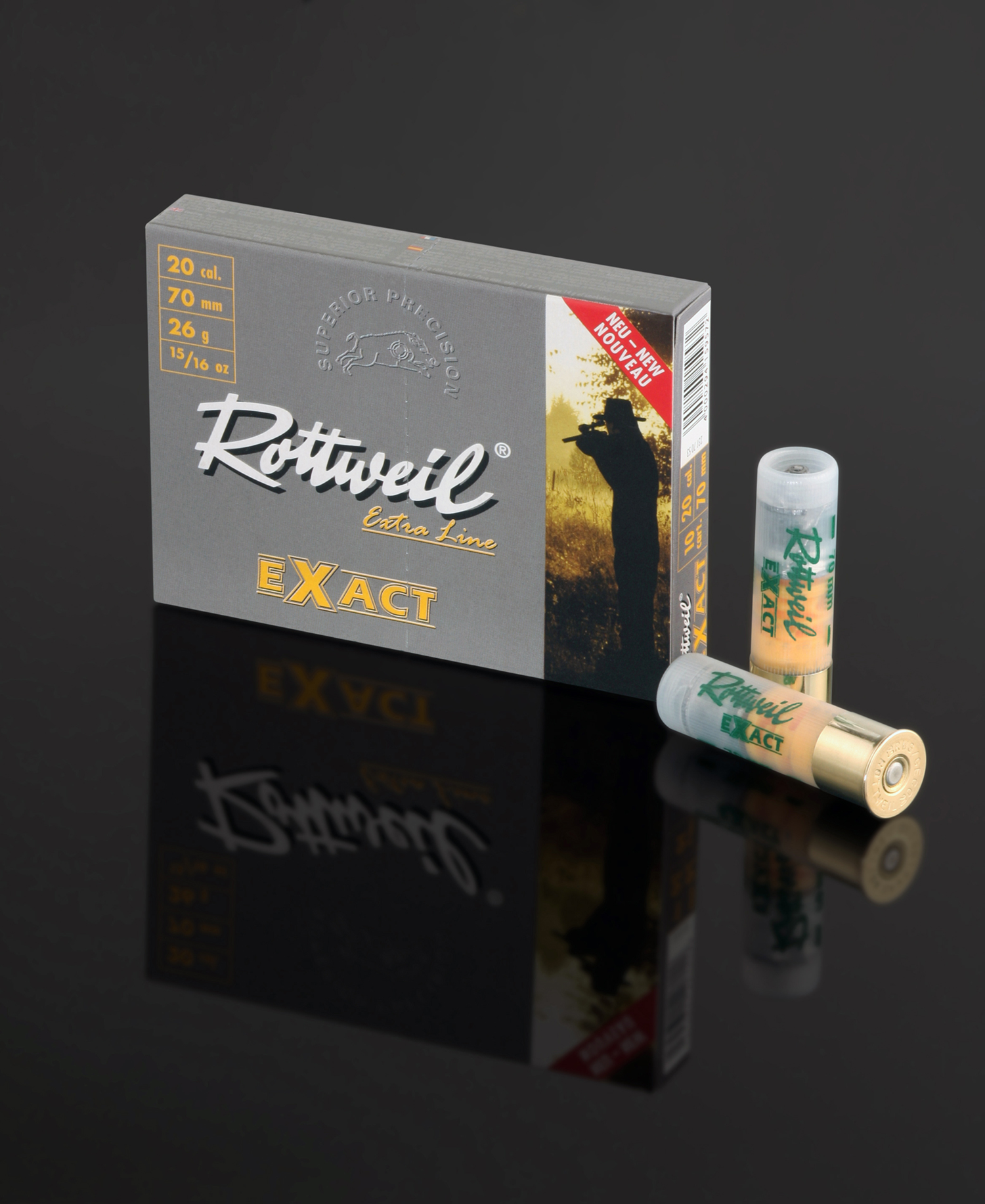 Rottweil Flintenlaufgeschoss Exakt 20/70 26g