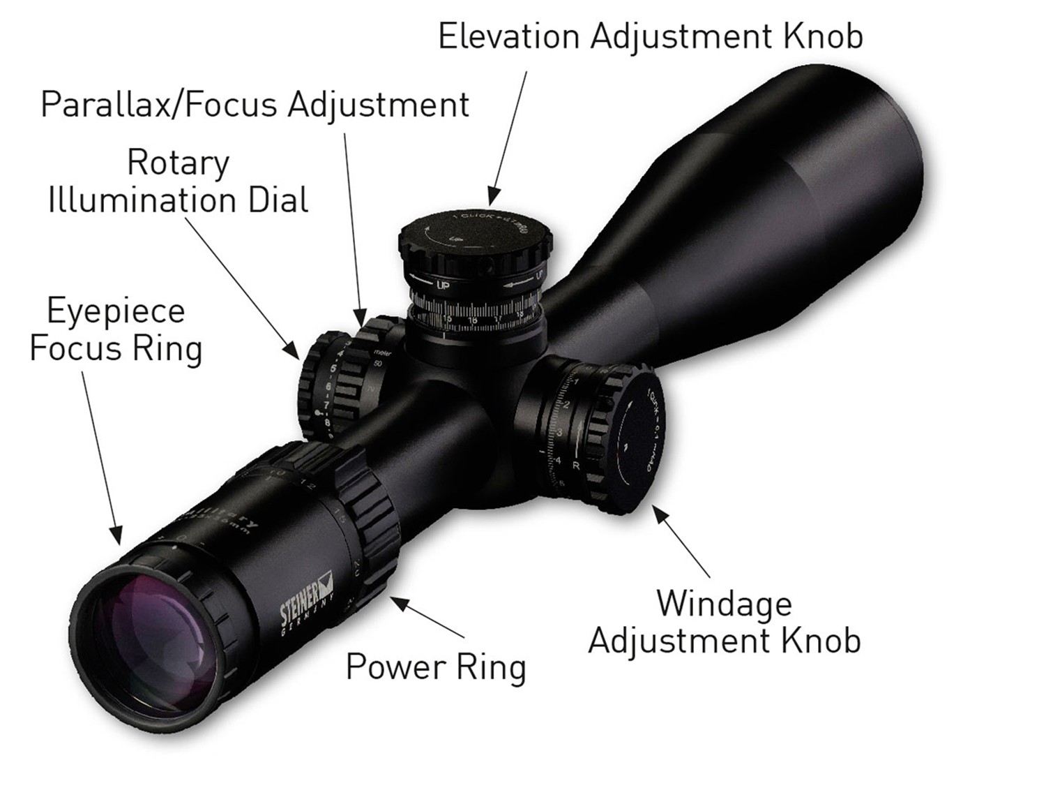 STEINER Military 5-25x56 G2B