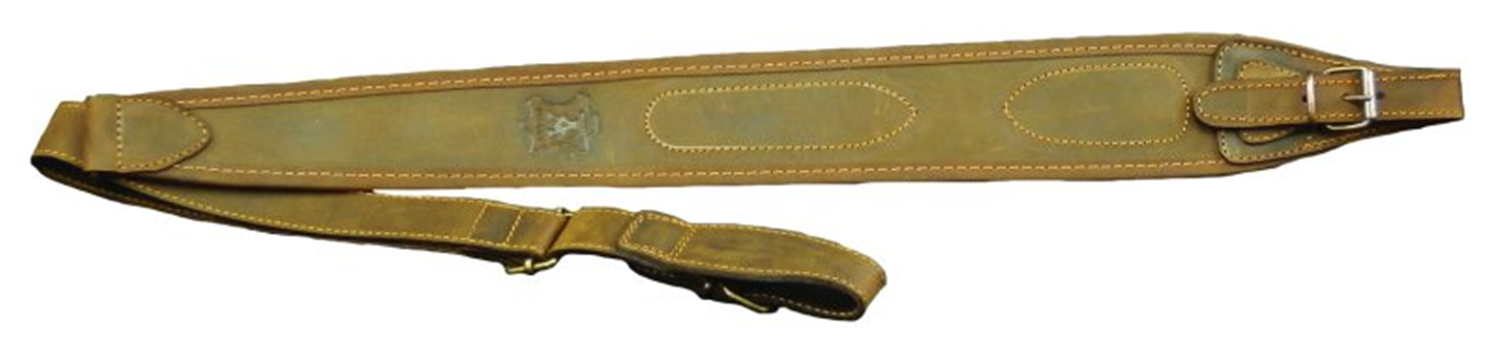 ARTIPEL Rindsleder Gewehrriemen Neopren