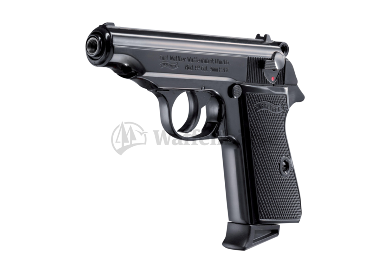 WALTHER  Alarm - Platz Pistole PP  9mm P.A. K