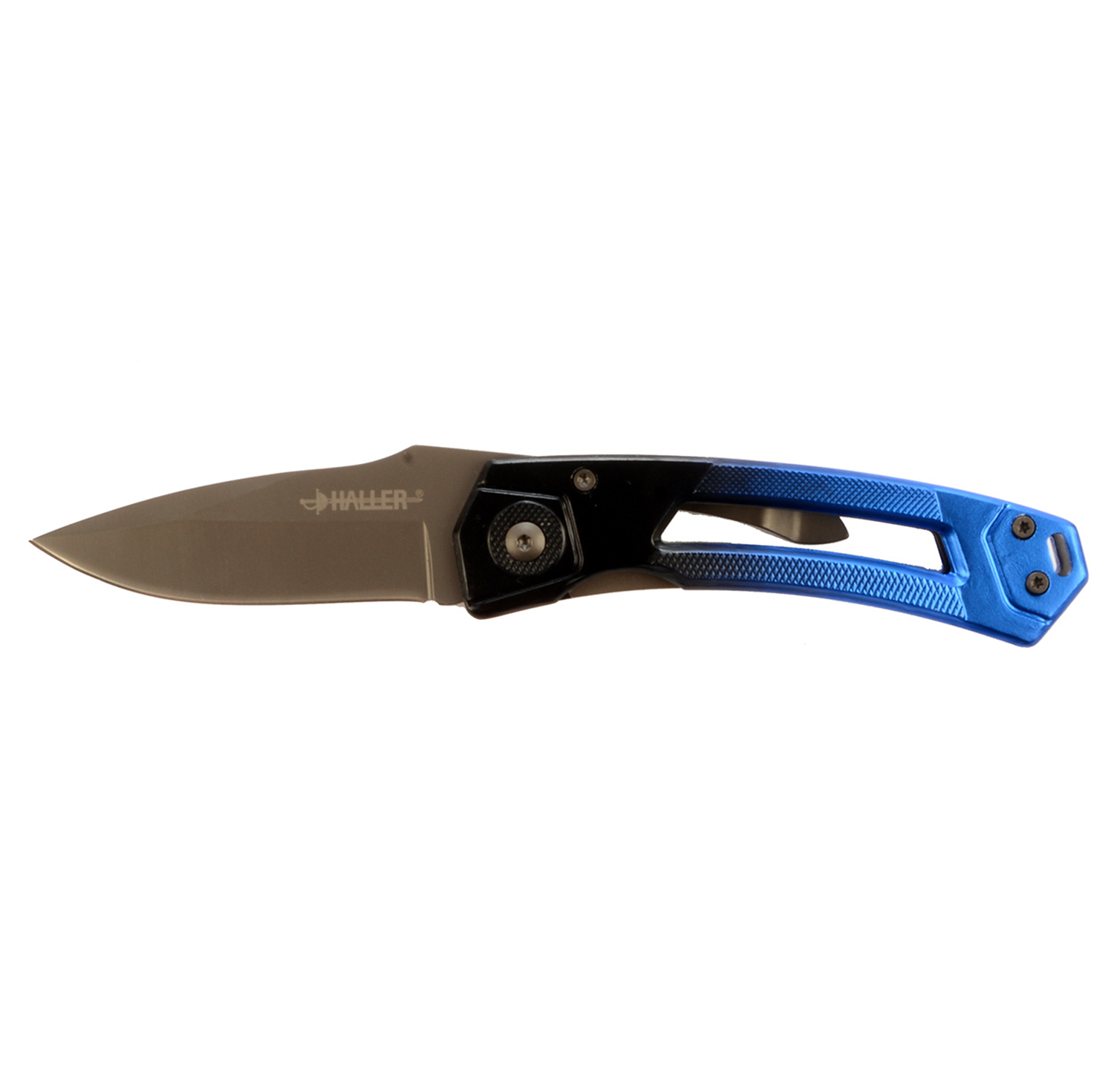 HALLER  Dark Blue Einahndmesser