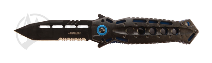 HALLER  Stiletto blau/schwarz