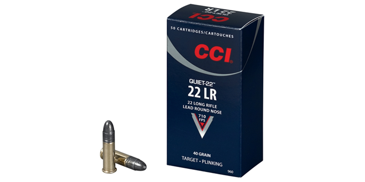 CCI  Quiet 22 subsonic  40grs .22 lr