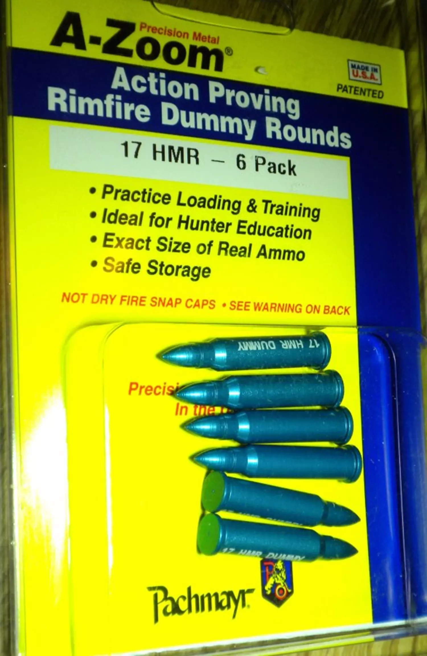 A-Zoom Pufferpatrone  .17 HMR ohne Snap Cap