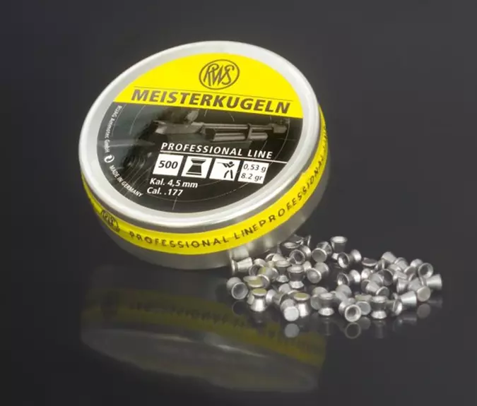 Luftgewehrkugeln Meisterkugeln Gelb Ø 5.50mm