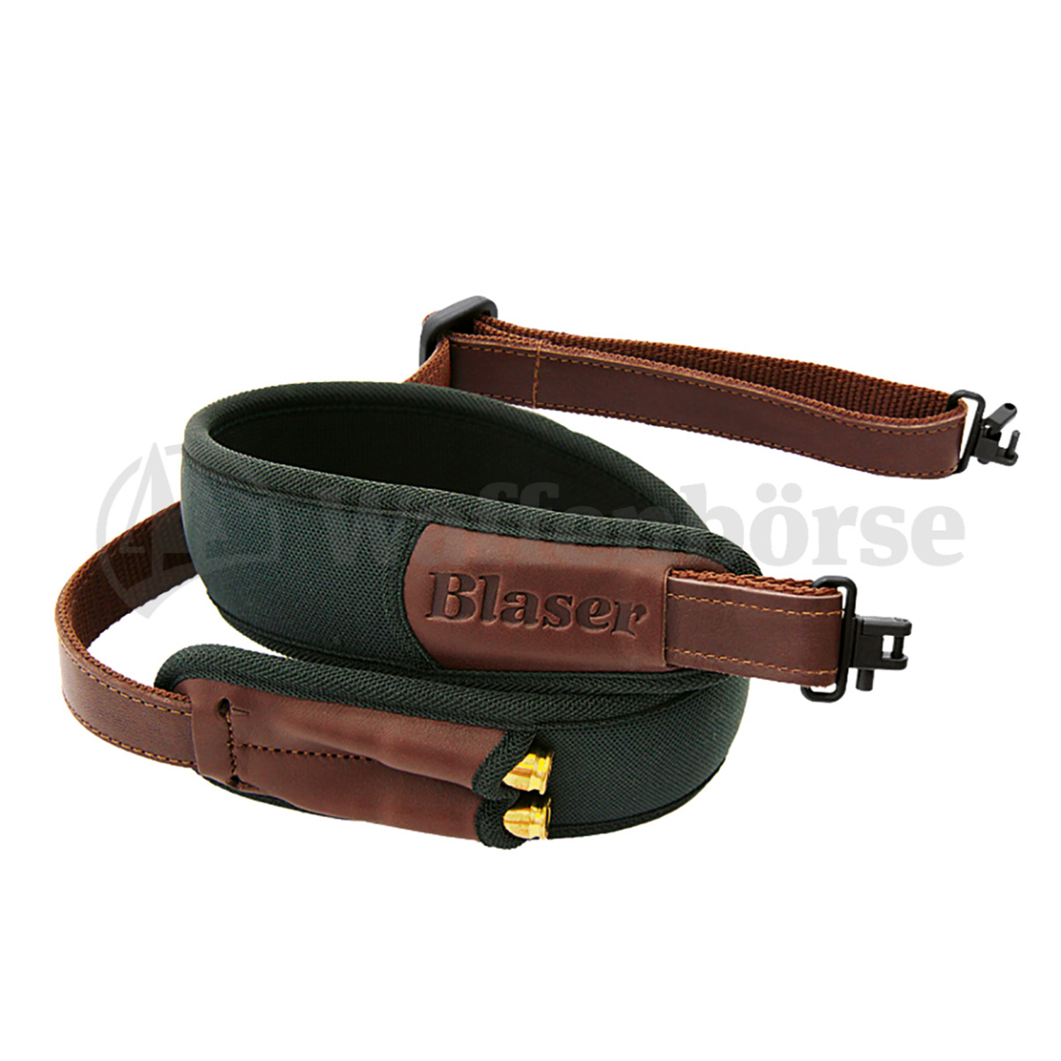 Blaser Gewehrriemen Loden Leder