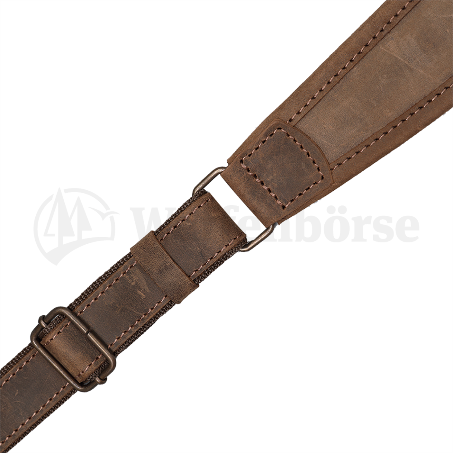 2Wolfs Leder  Neopren  Gewehrriemen