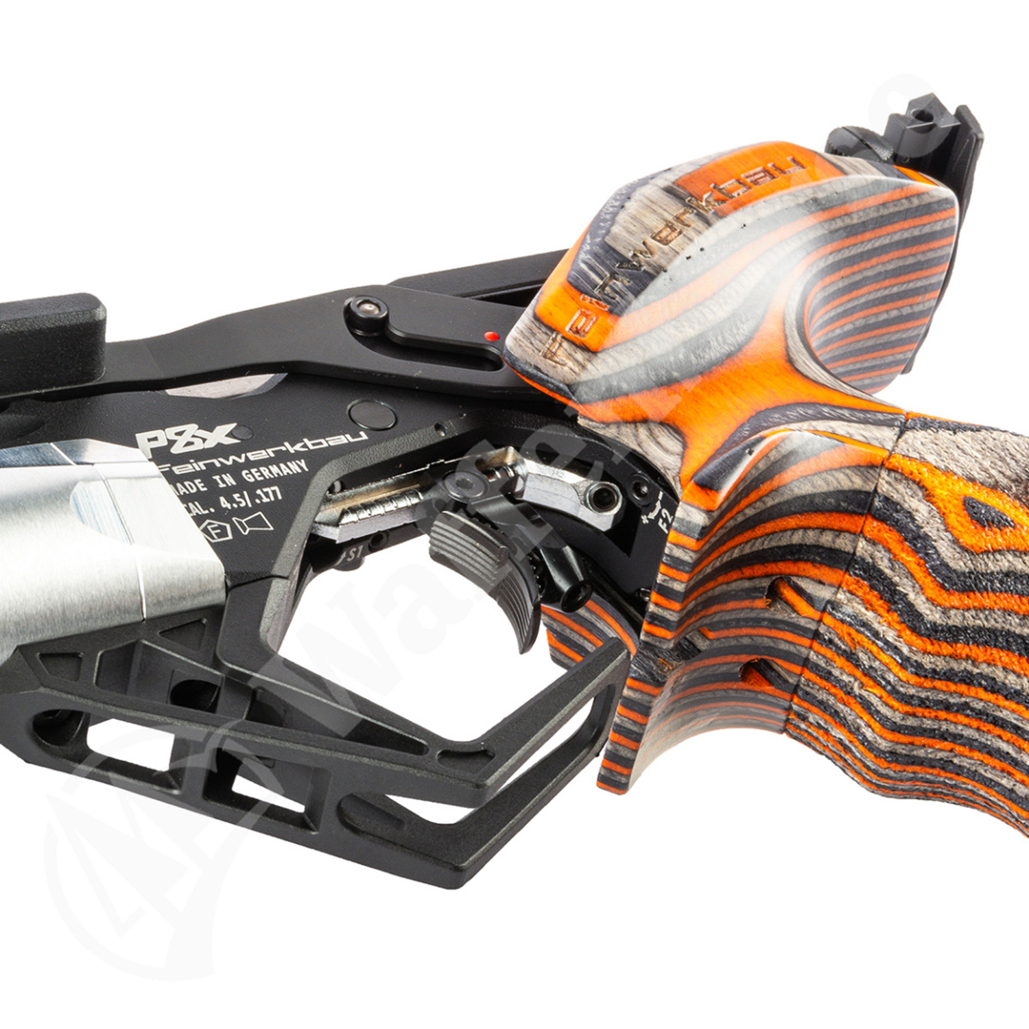 Feinwerkbau FWB  P8X  Pressluftpistole LINKS 4,5mm