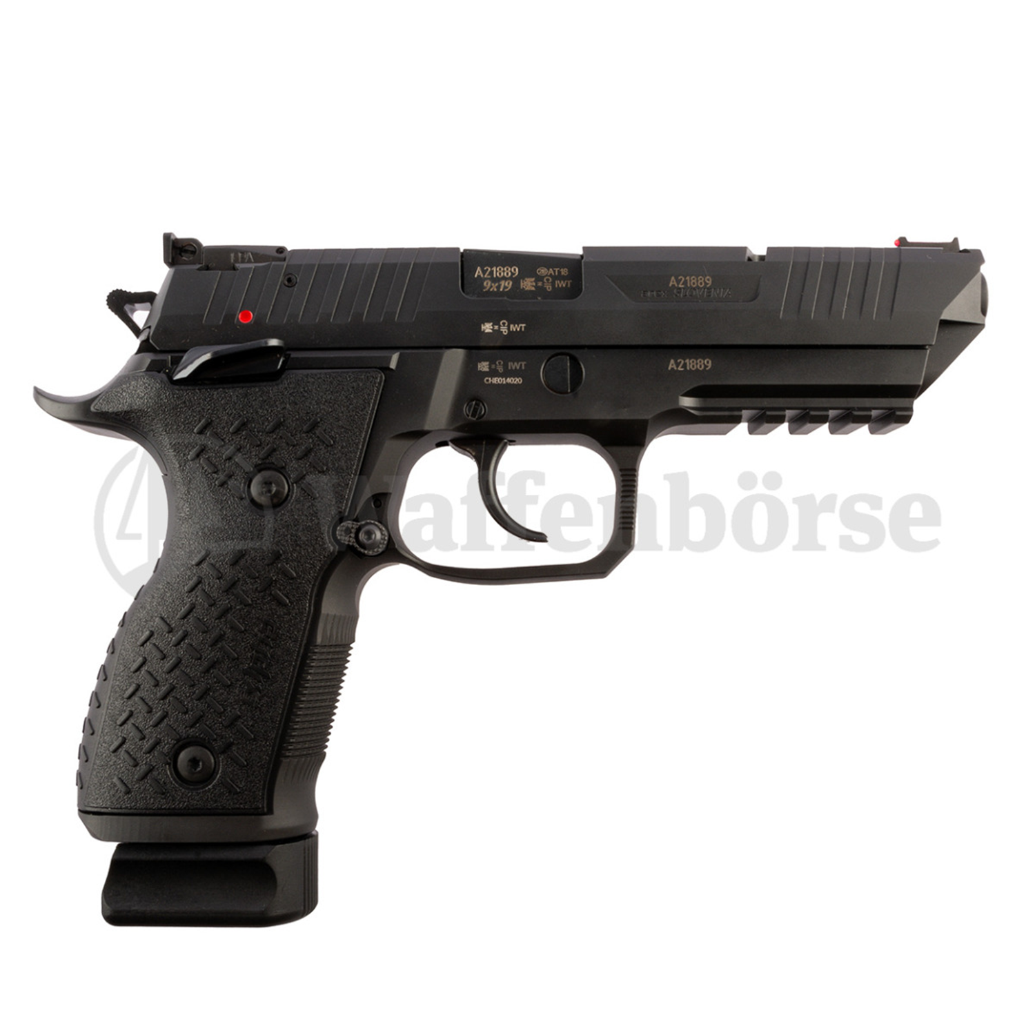 AREX Rex Alpha Pistole Black 9mm para
