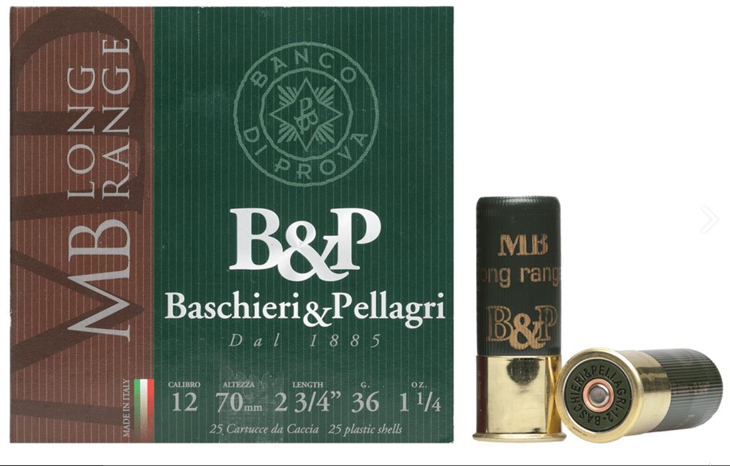 Baschieri & Pellagri MB Long Range No 0 3.9mm