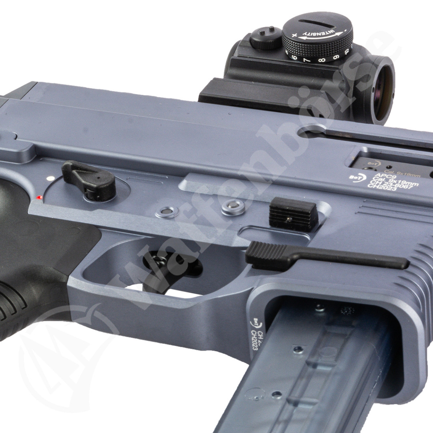B&T AG Halbautomat APC9 Pro Sniper Grey 9mm para