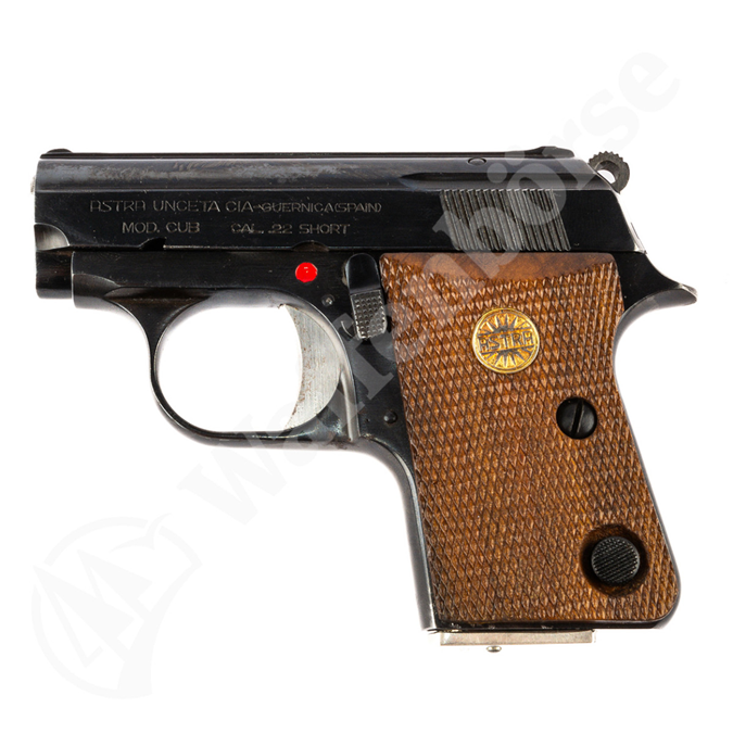 ASTRA  Pistole CUB - black . 22short