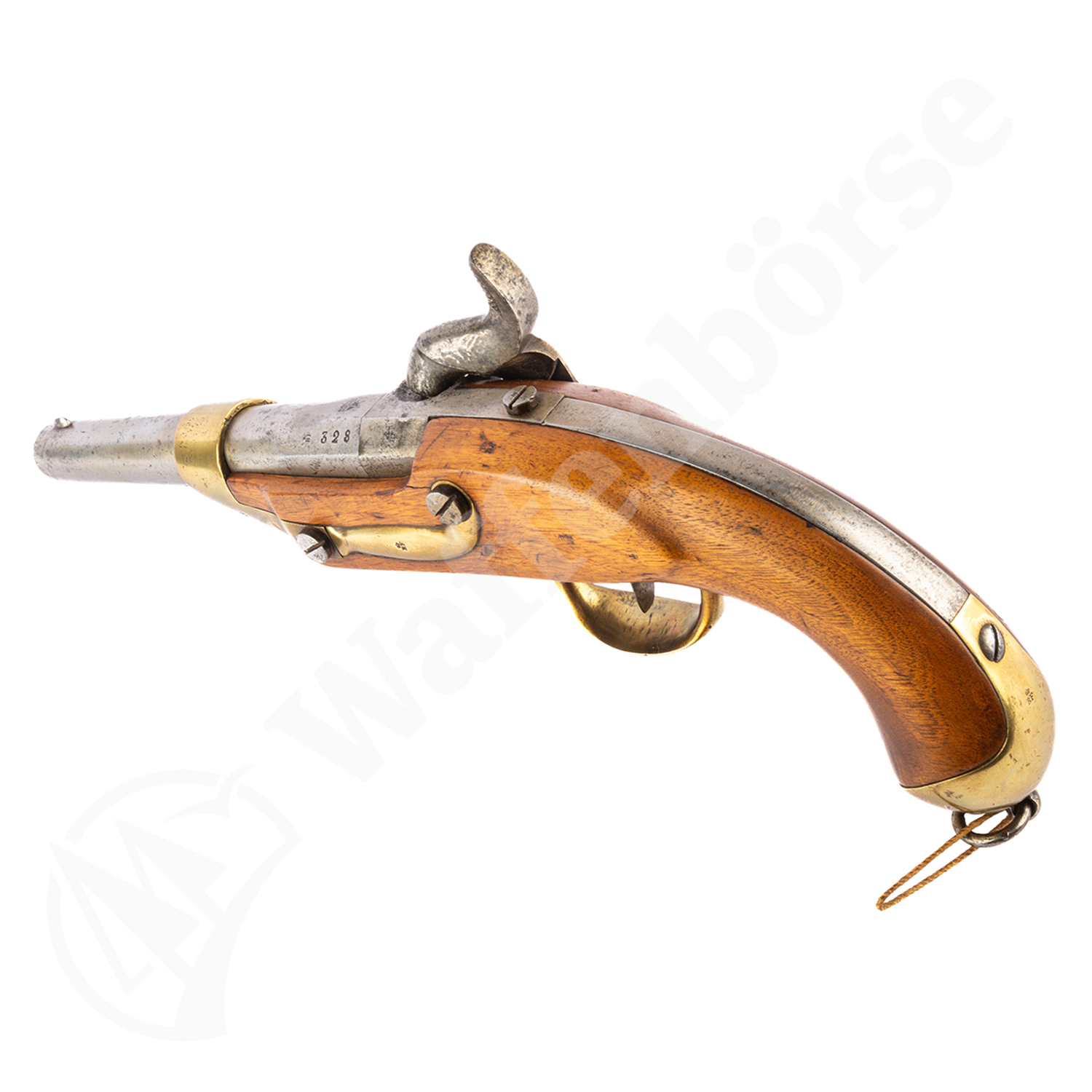 CH-Ord.Kavallarie Pistole 1842 Freiburg Perkussions .17,5mm