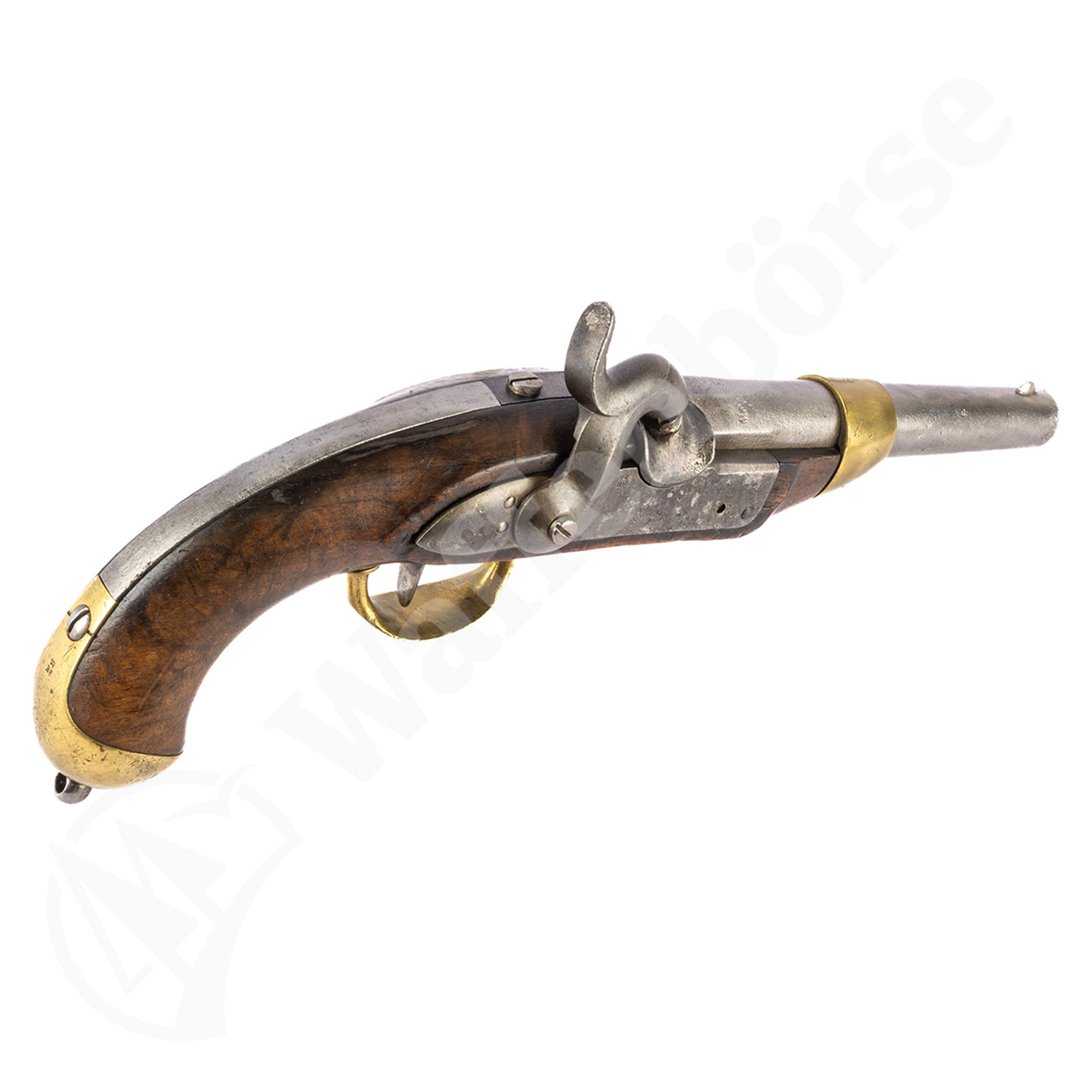Beuret Freres 1842 Perkussions Pistole 17.5mm