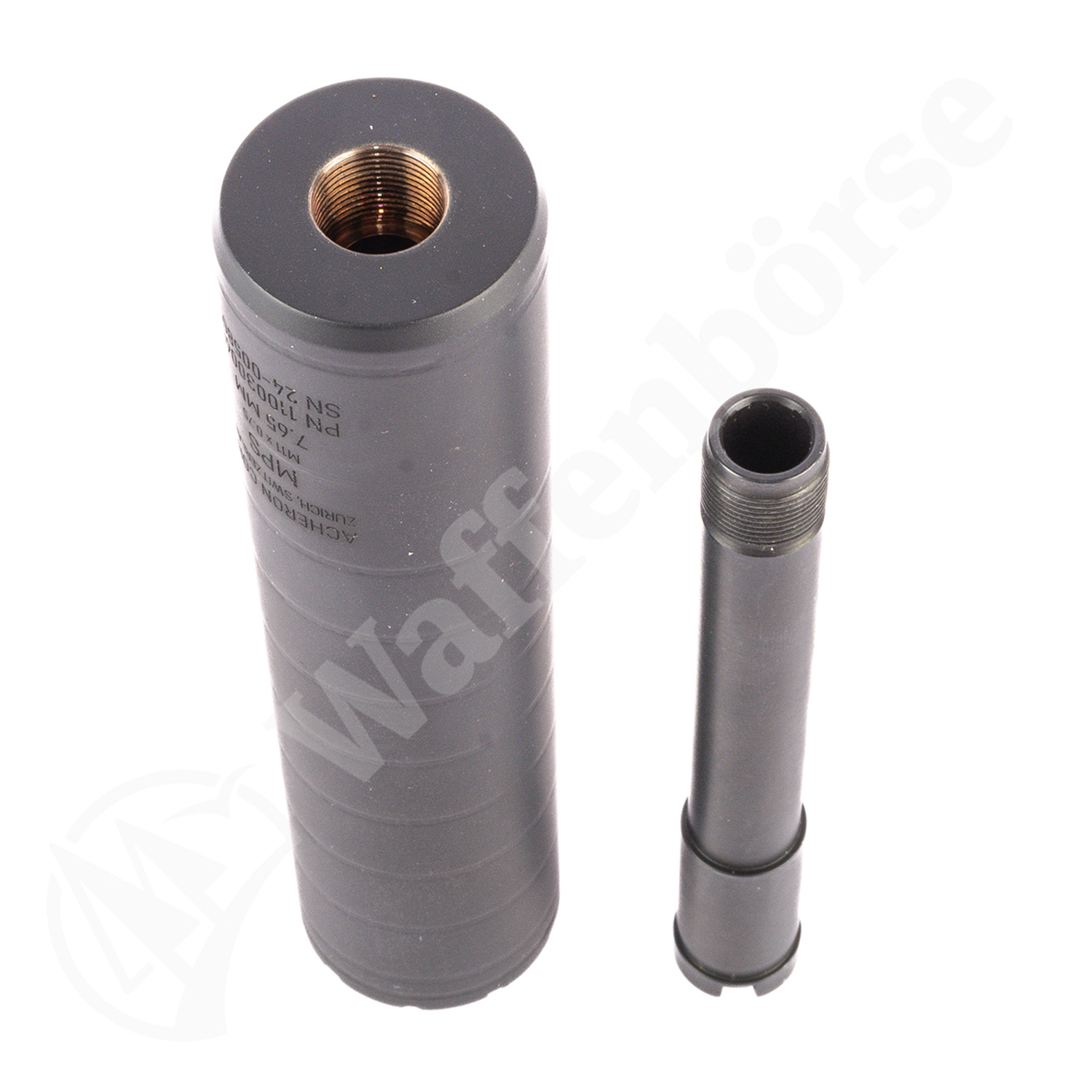 Acheron Corp Set Gewindelauf + Schalldämpfer zu Walther PPK 7.65mm