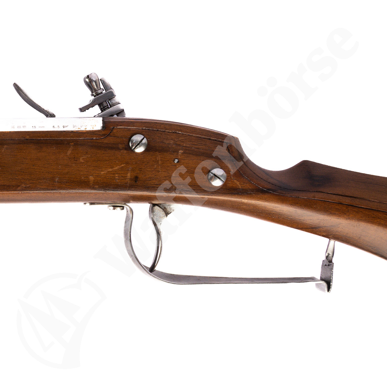 Spanische Steinschloss Rifle 19mm glatt