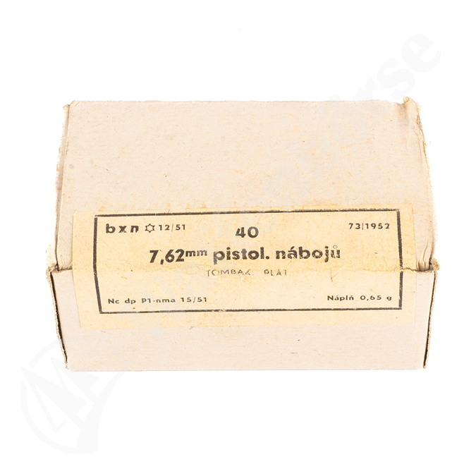 Polnische .7,62x25 TT Tokarev FMJ 85grain Restposten solange Verfügbar!