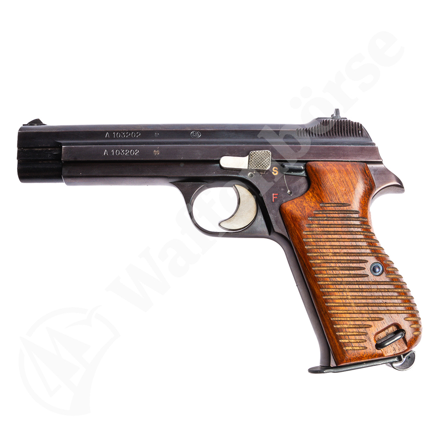 SIG 210-A 1.Serie Paar 9mm para