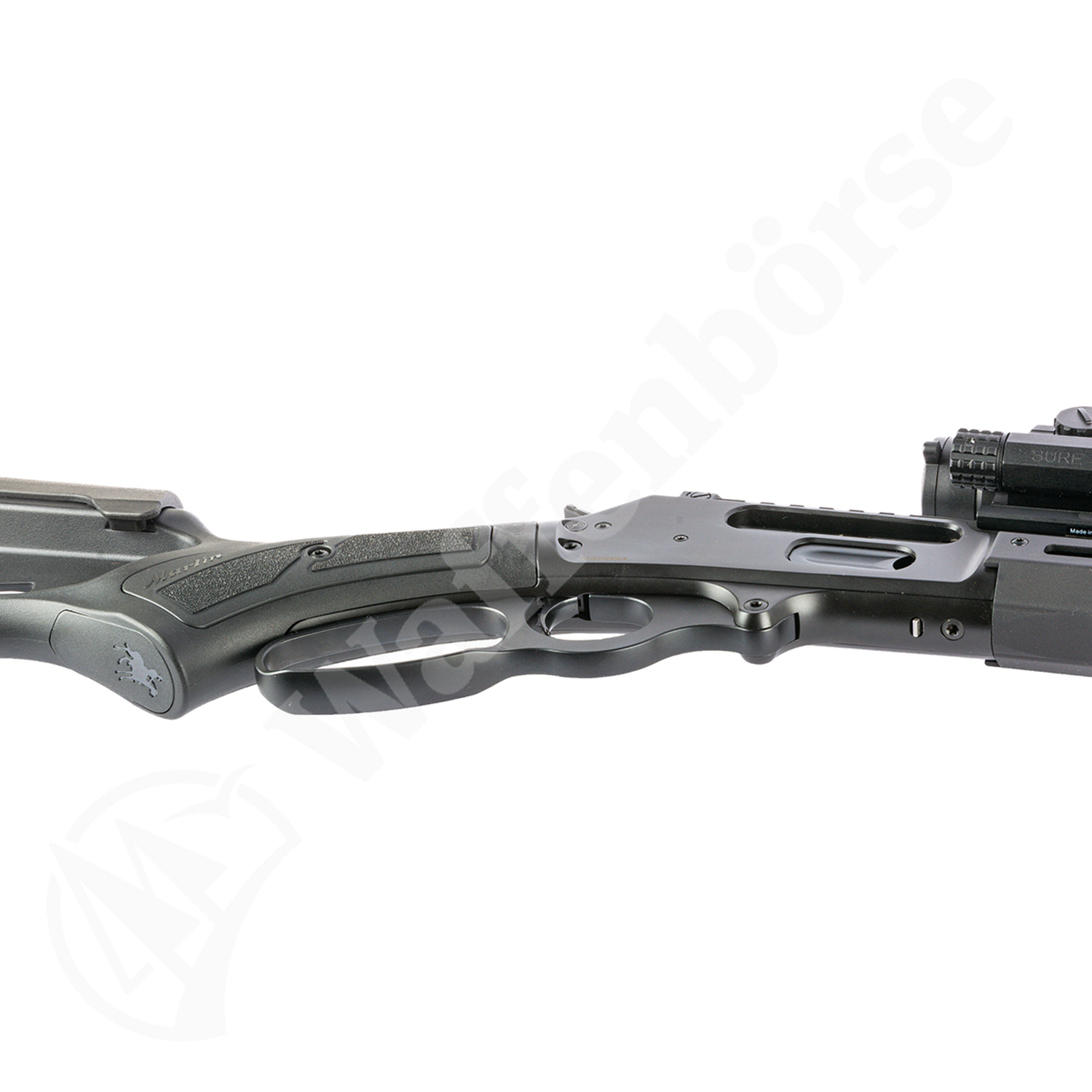 Marlin 1895 Dark .45-70 Gov. mit A-Tec Schalldämpfer