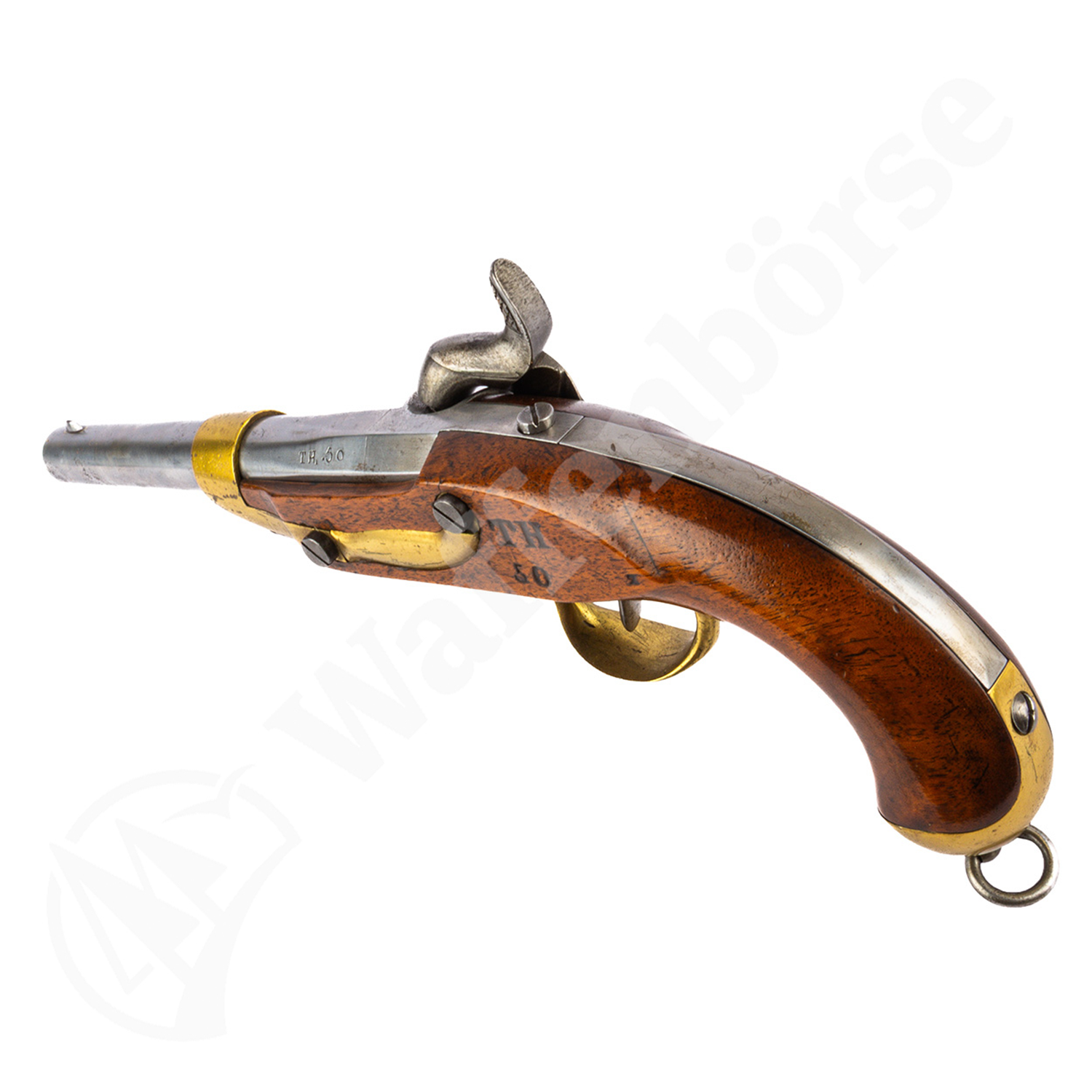 CH Ord. Pistole 1842 Perkussion 17,5mm