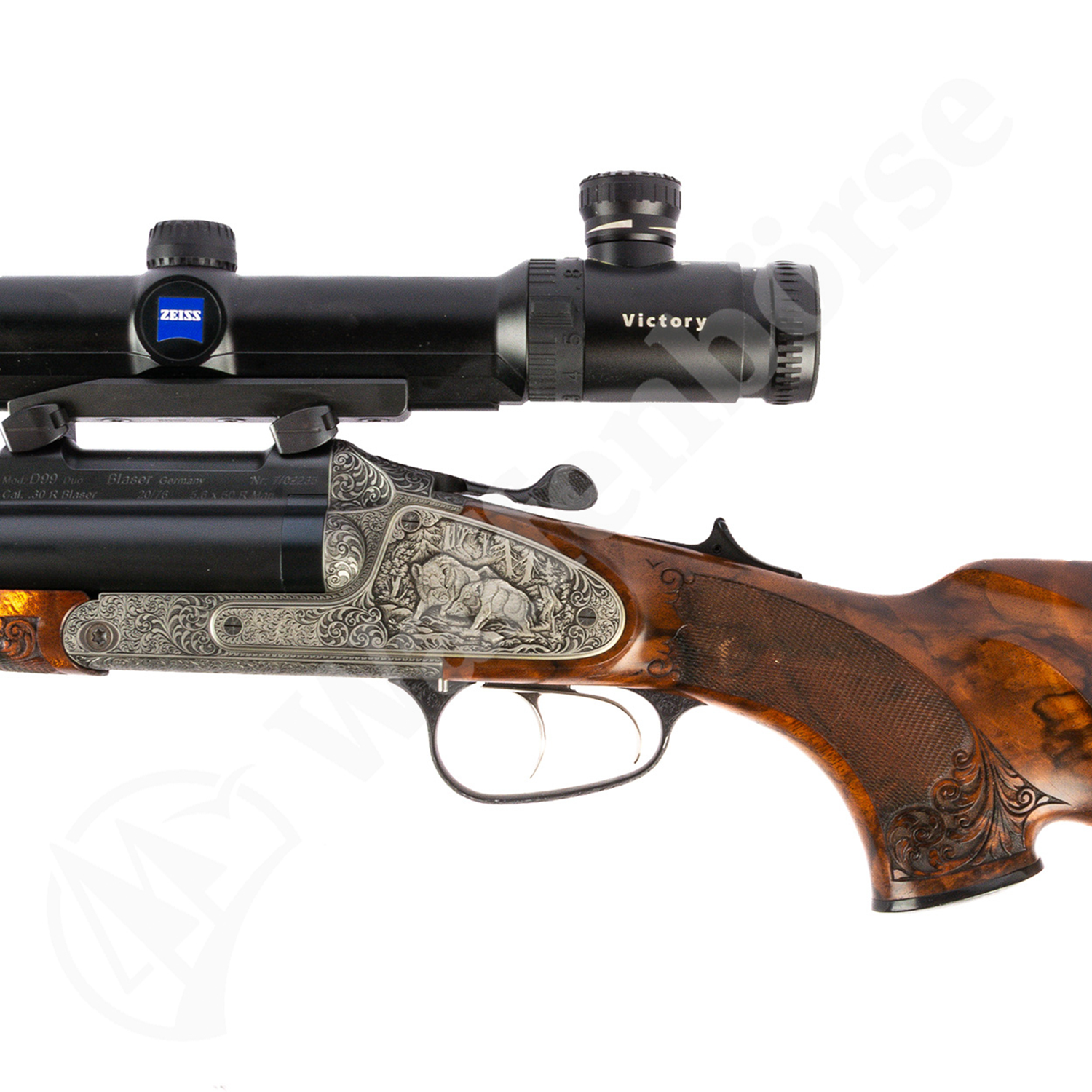 Blaser D99 Bockdrilling Kal. .30R Blaser / 5.6x50R Mag / 20/76