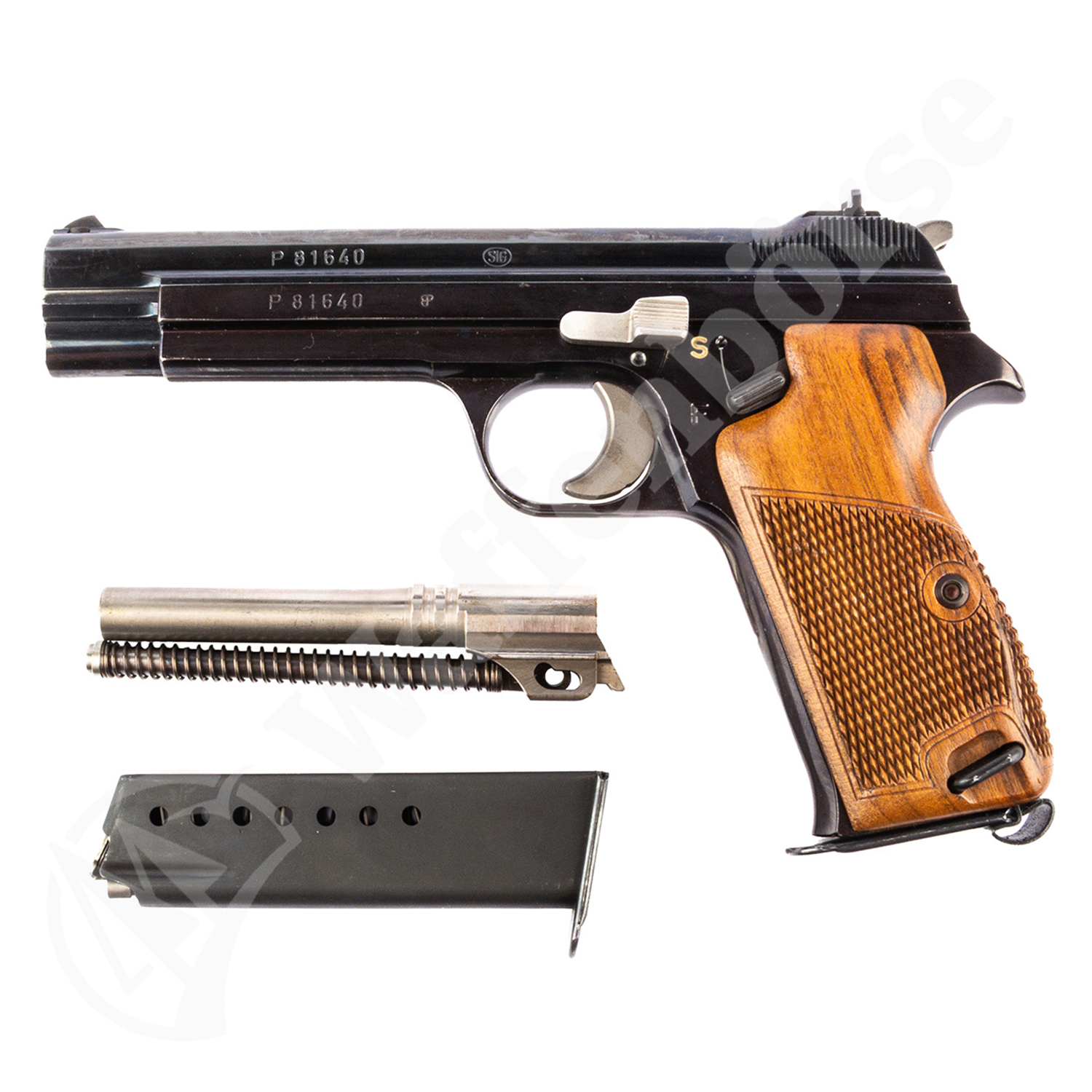 SIG P210-1 9mm para + Wechsellauf 7.65mm para