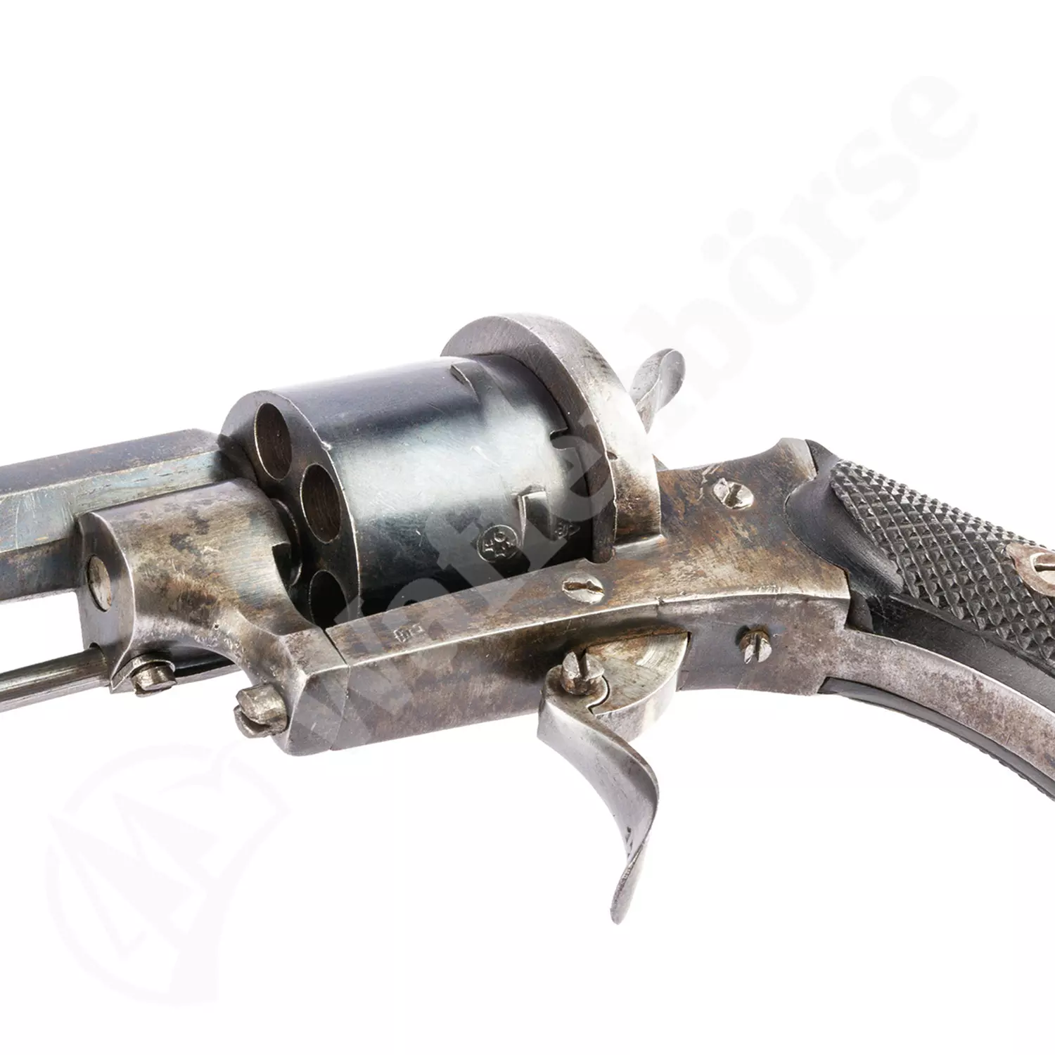 Belg Stiftrevolver 7mm Antik