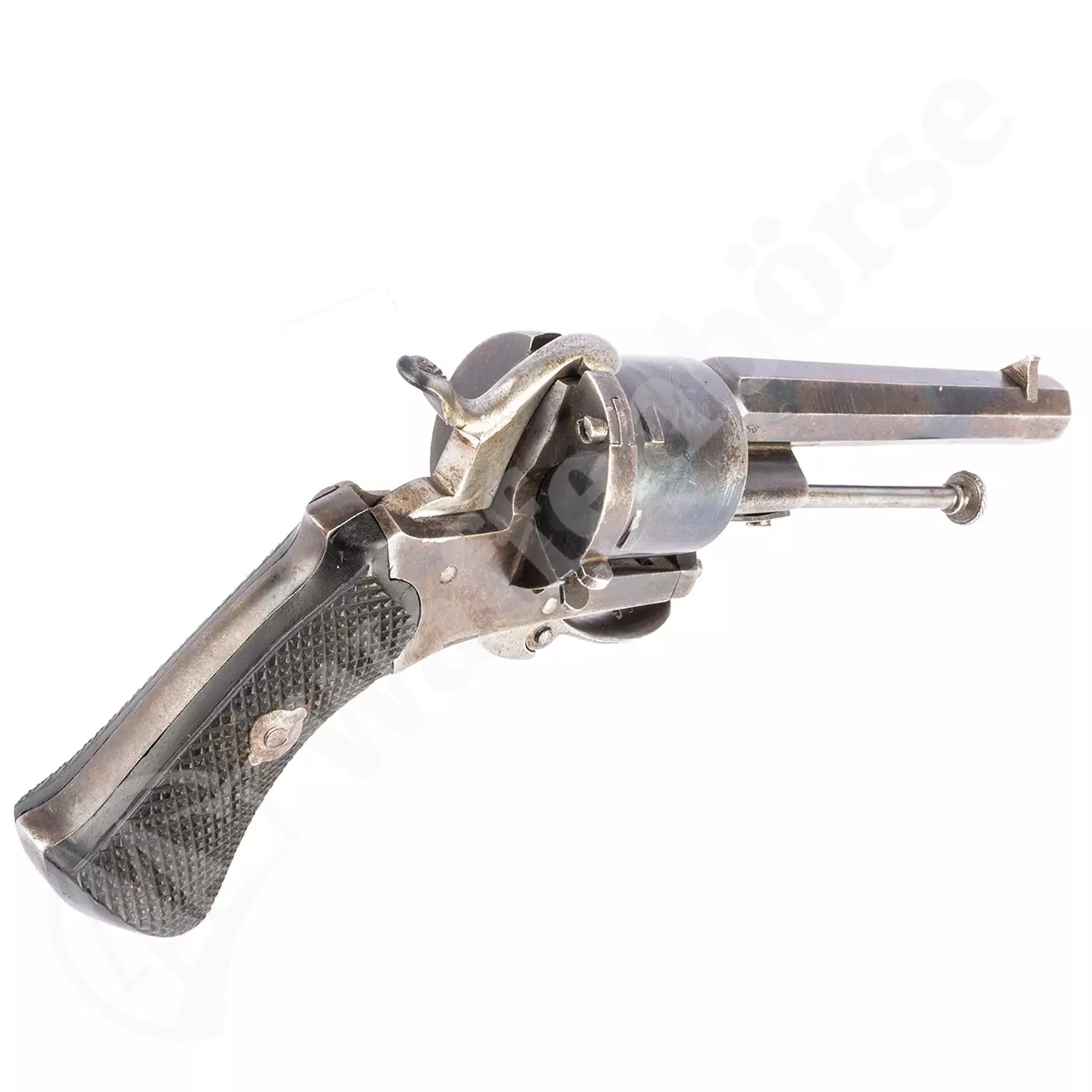 Belg Stiftrevolver 7mm Antik