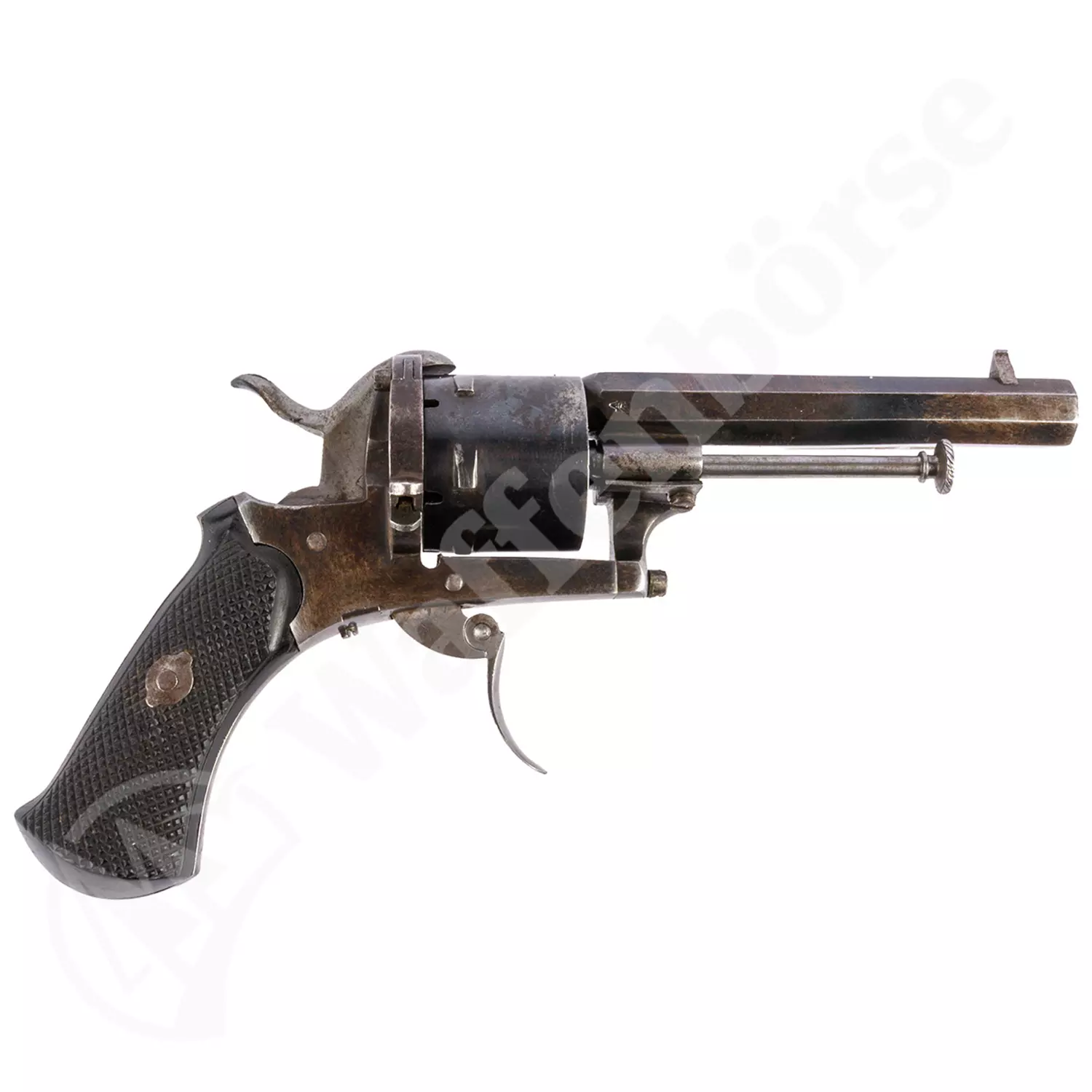 Belg Stiftrevolver 7mm Antik
