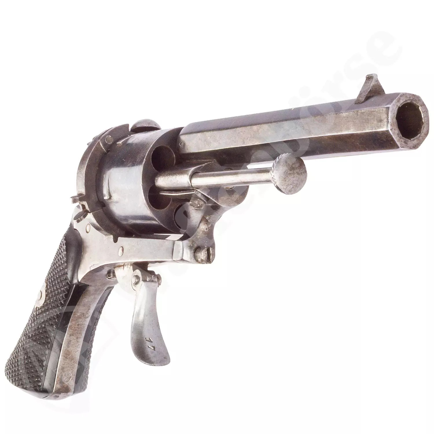 Belg Stiftrevolver 7mm Antik