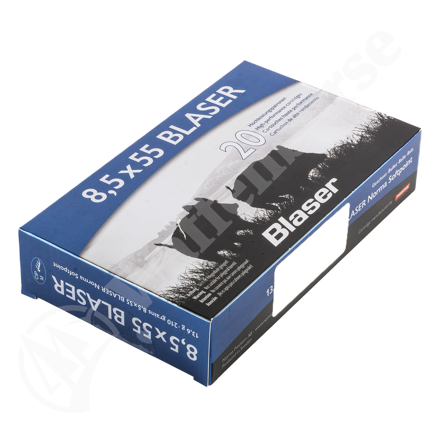 BLASER 8.5x55 Blaser Soft Point 13.6g