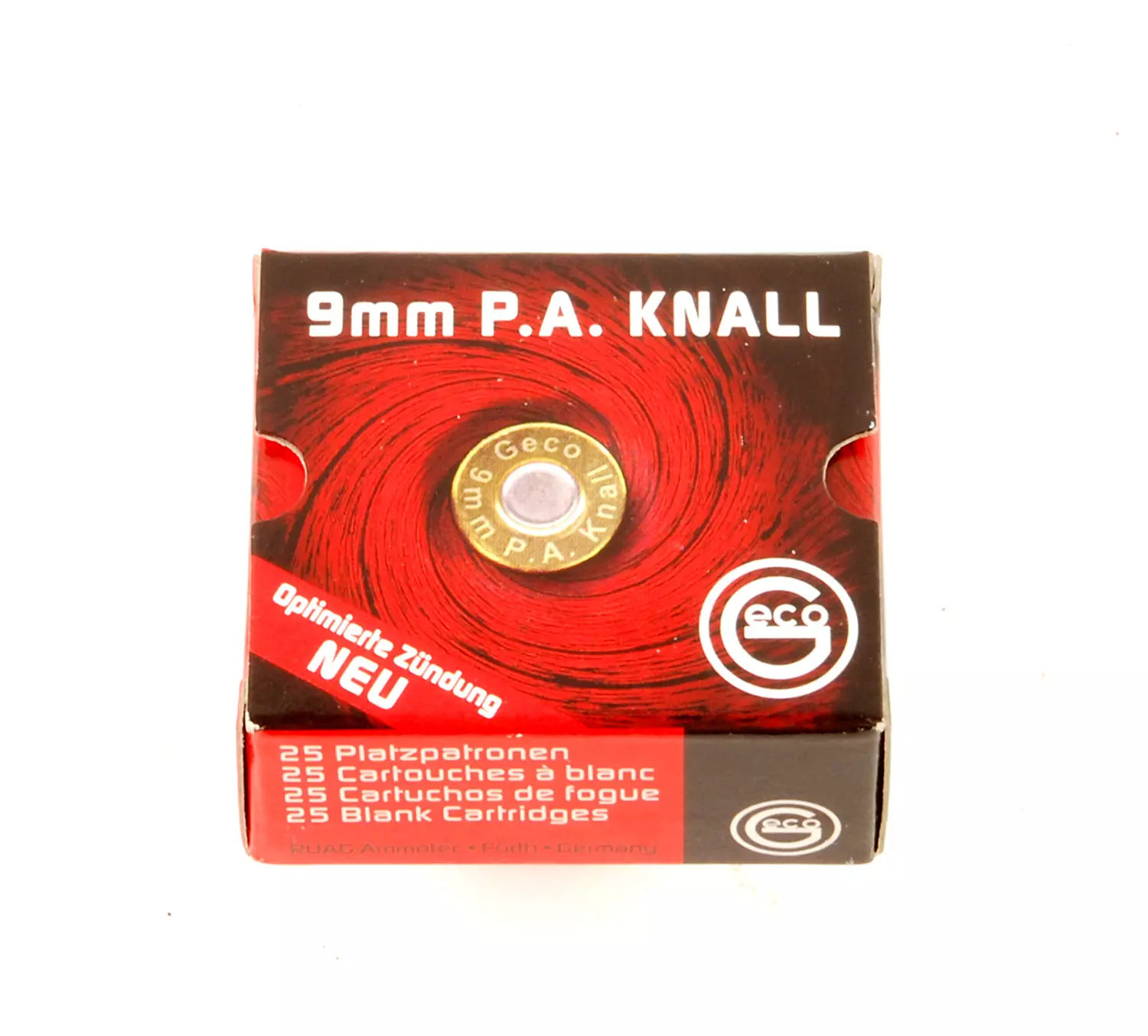 GECO RUAG 9mm P.A. Knallpatronen