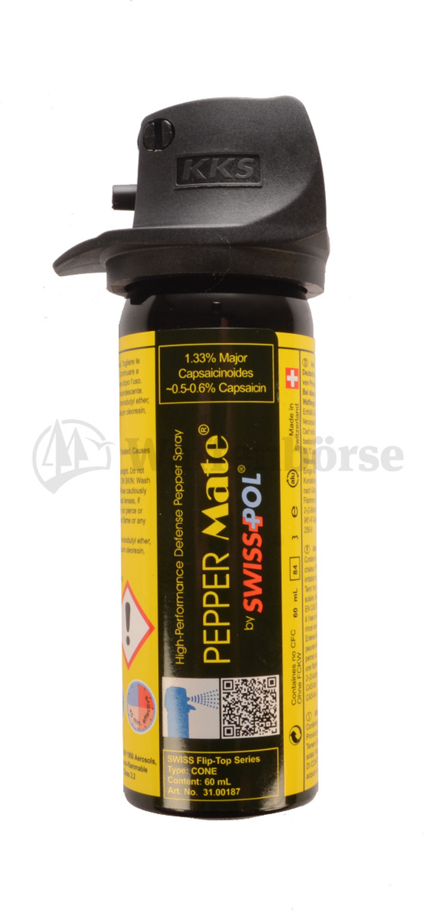 Pefferspray Pepper Mate Konisch Gross 60ml Ablaufdatum 2027