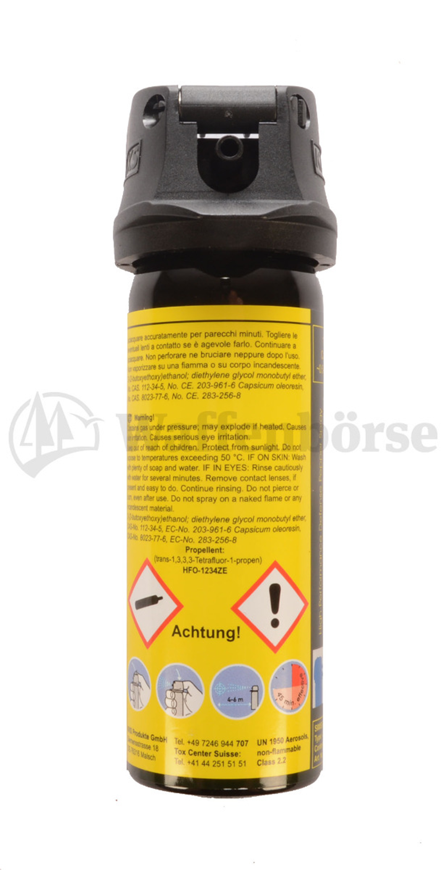 Pefferspray Pepper Mate Konisch Gross 60ml Ablaufdatum 2027