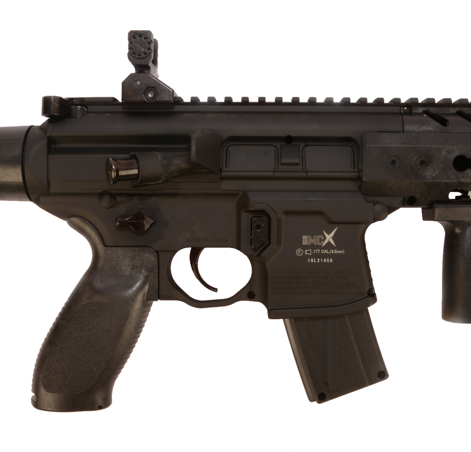 SIG SAUER AIRGUN  MCX Black CO2 4,5mm Diabolo