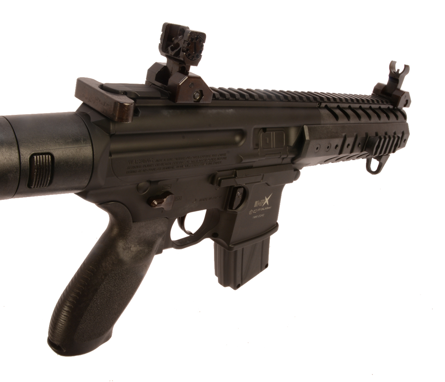 SIG SAUER AIRGUN  MPX- Black CO2 4,5mm Diabolo
