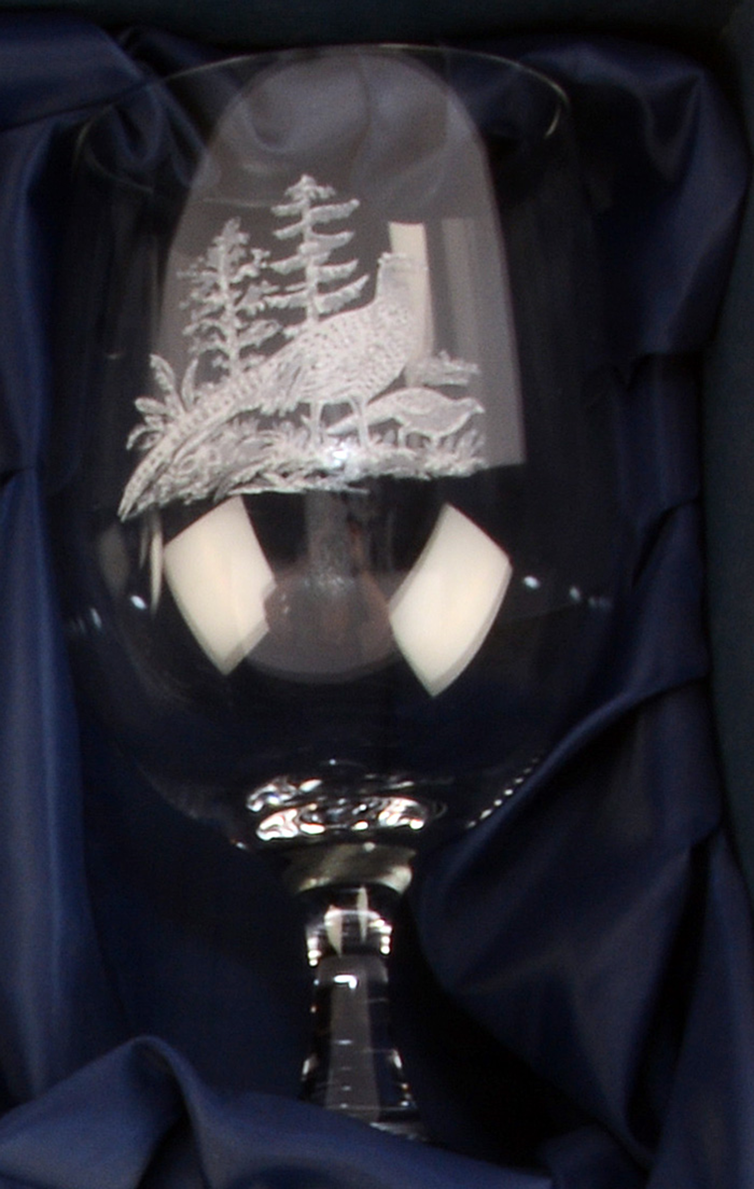 Weingläser Set - 6 Stück mit Jagdmotiven